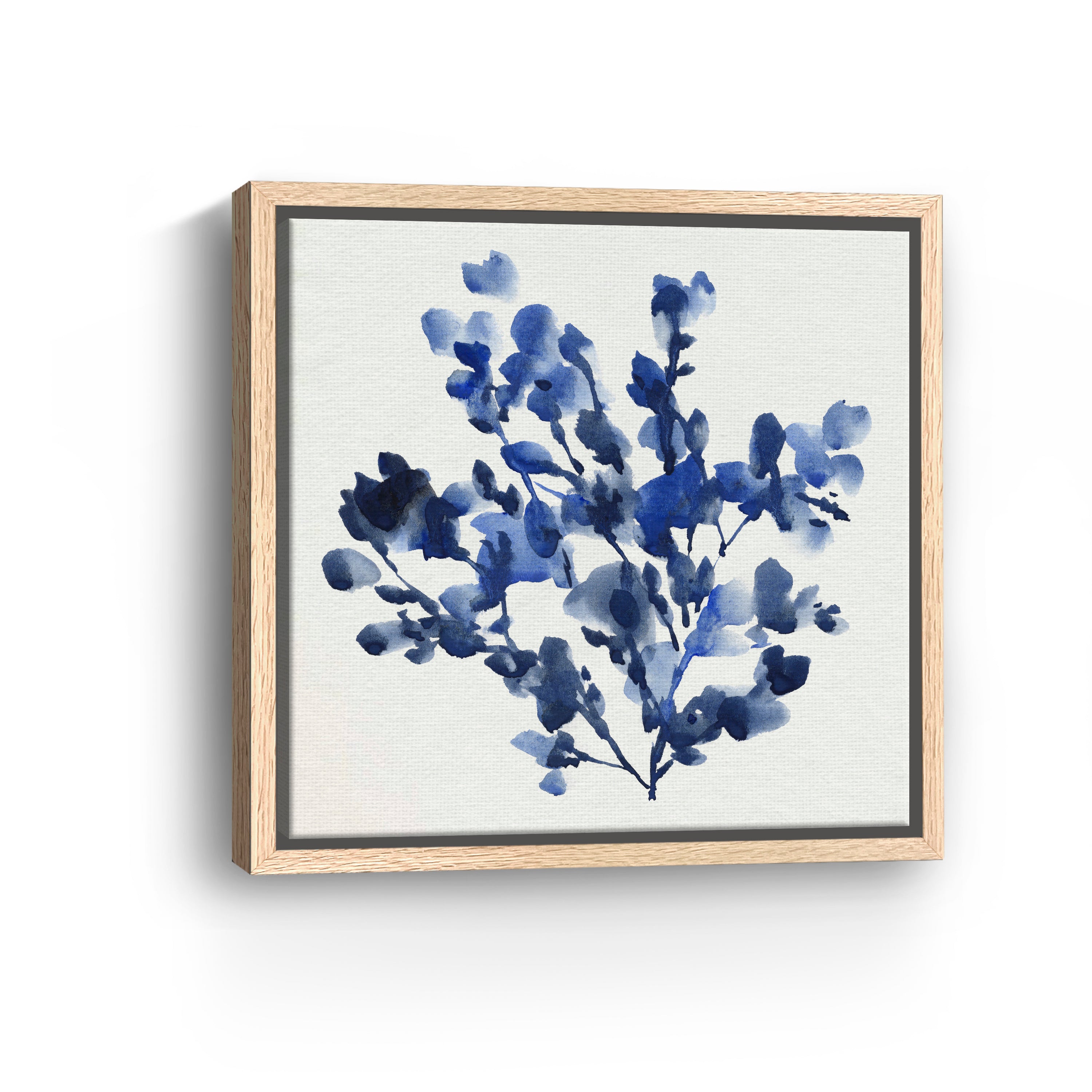 Cobalt Blossom I Canvas Giclee