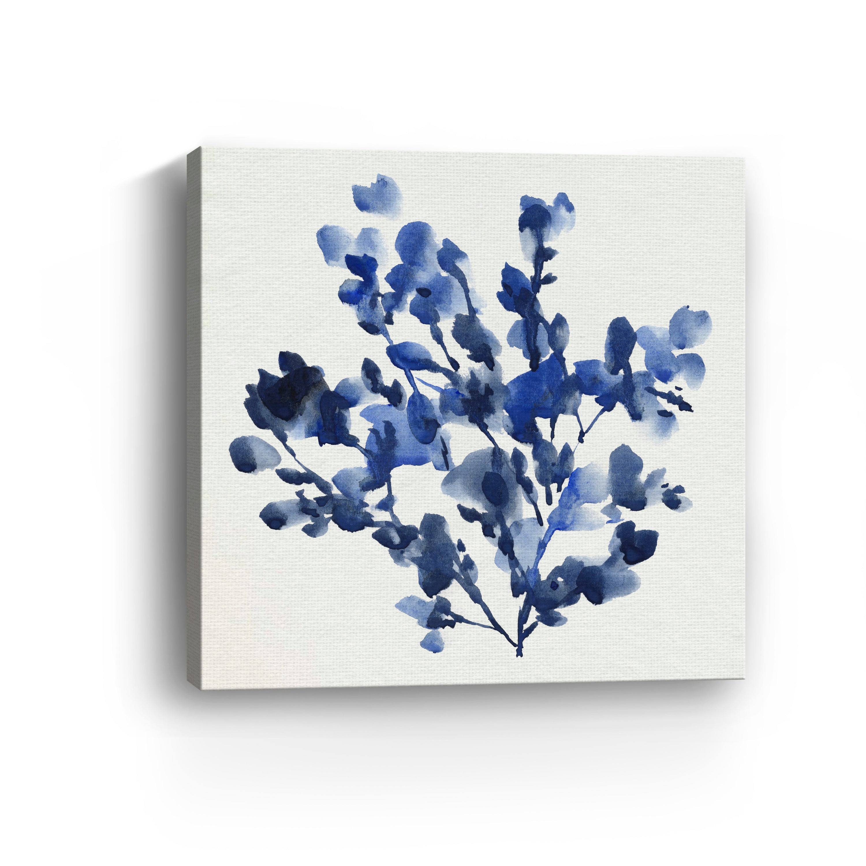 Cobalt Blossom I Canvas Giclee
