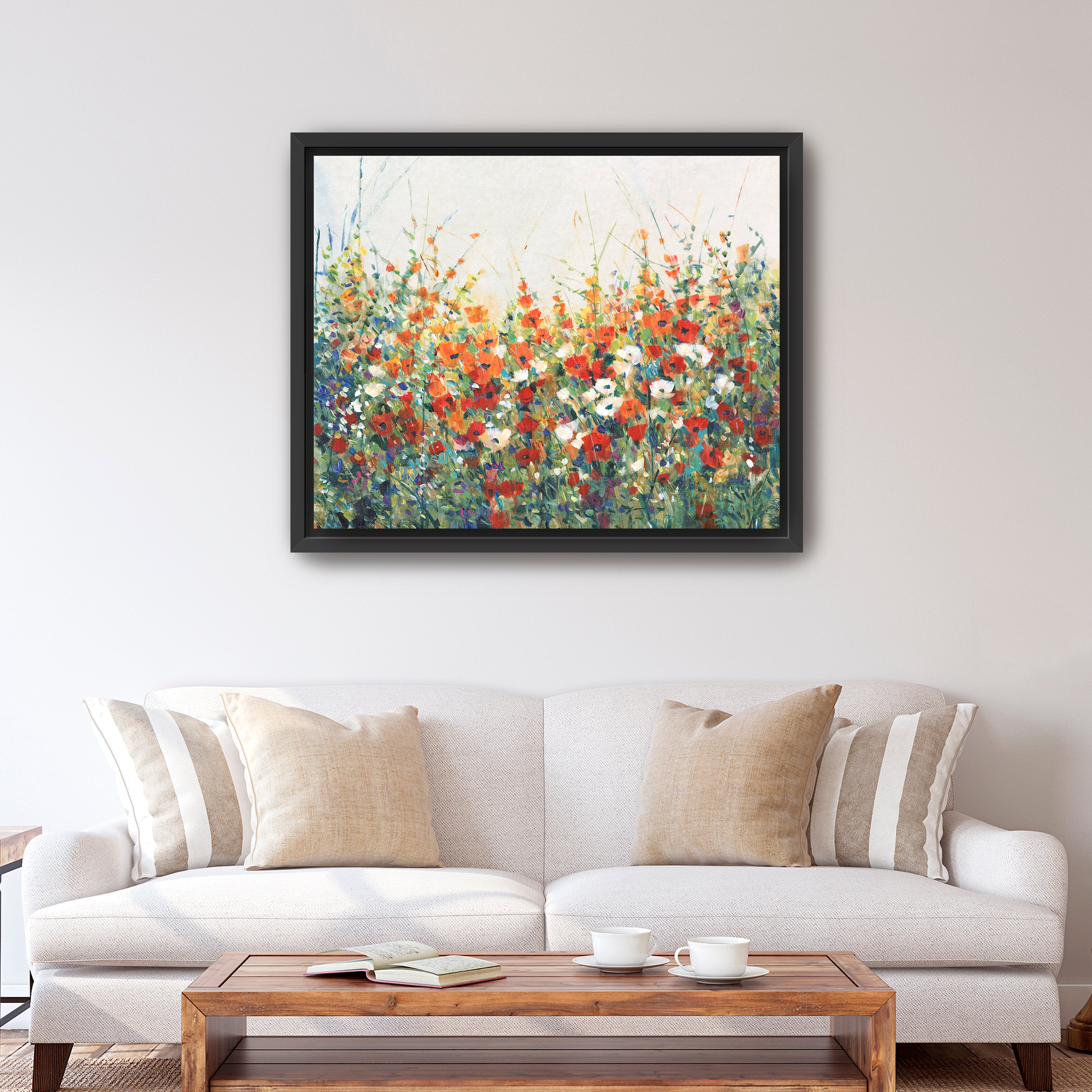 Garden in Bloom I Canvas Giclee