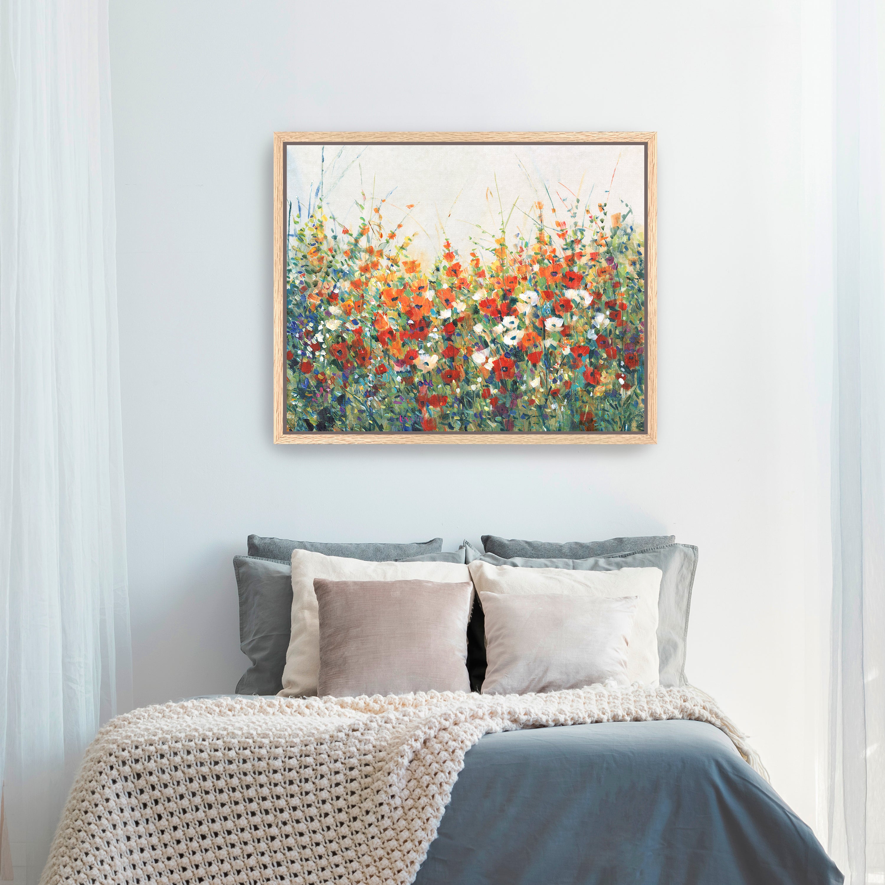 Garden in Bloom I Canvas Giclee
