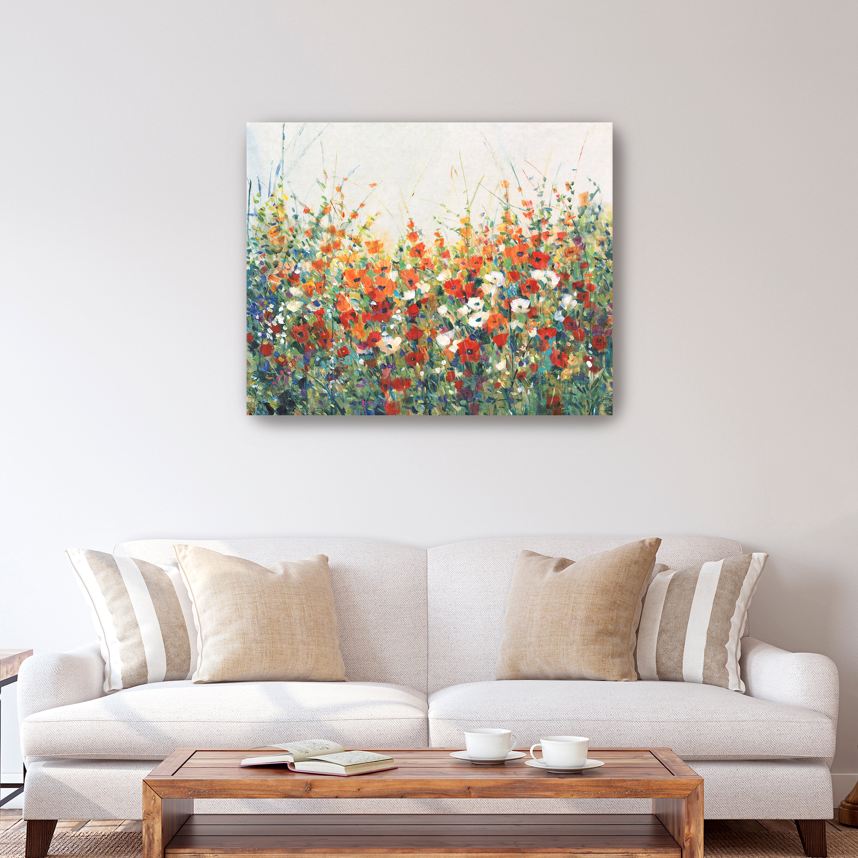 Garden in Bloom I Canvas Giclee