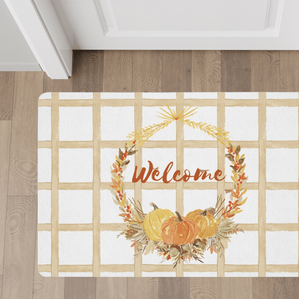 Welcome-Pumpkin-Harvest-Wreath-Kitchen-and-Doormat-Home-Decor
