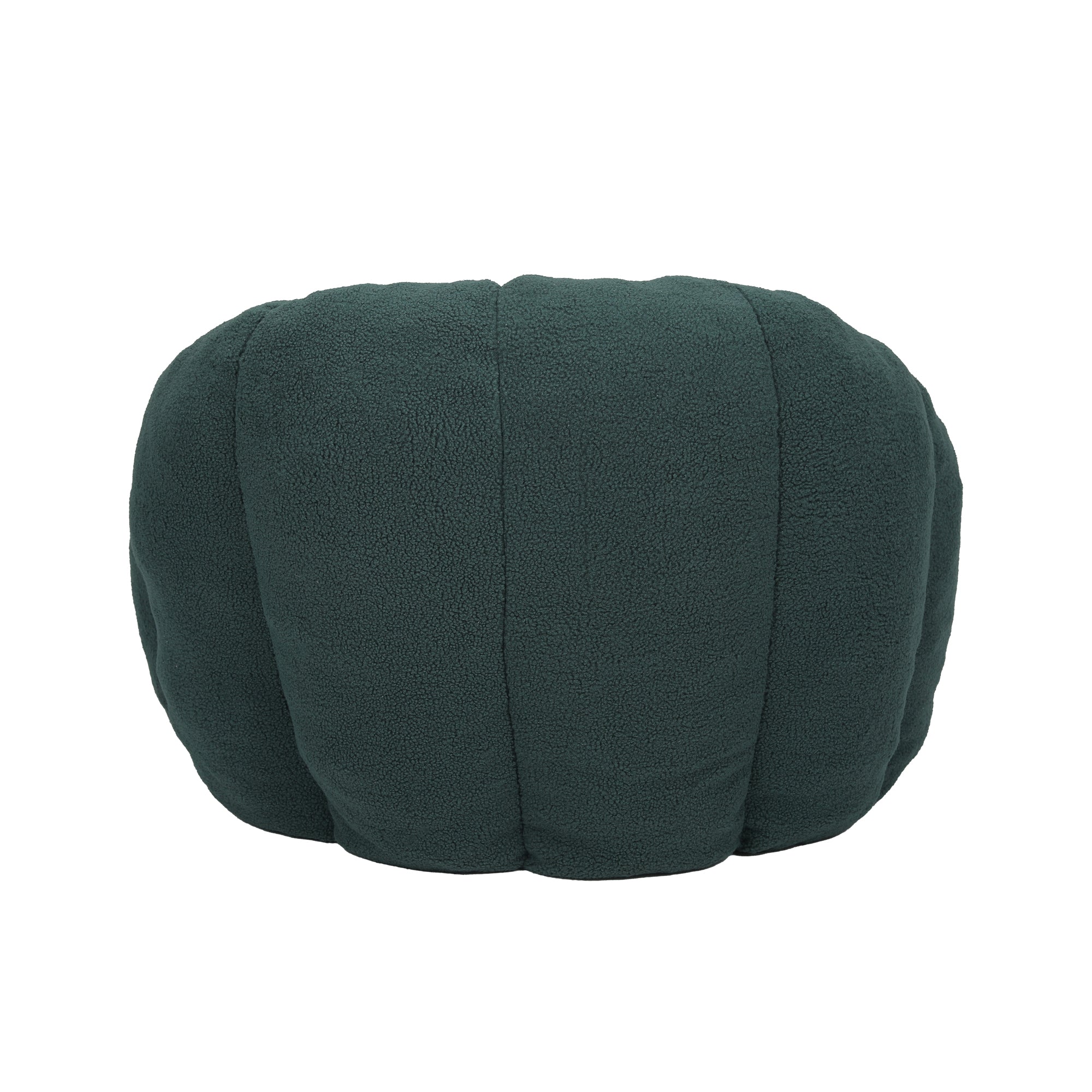 Plush Faux Fur Bean Bag Chair with Armrests