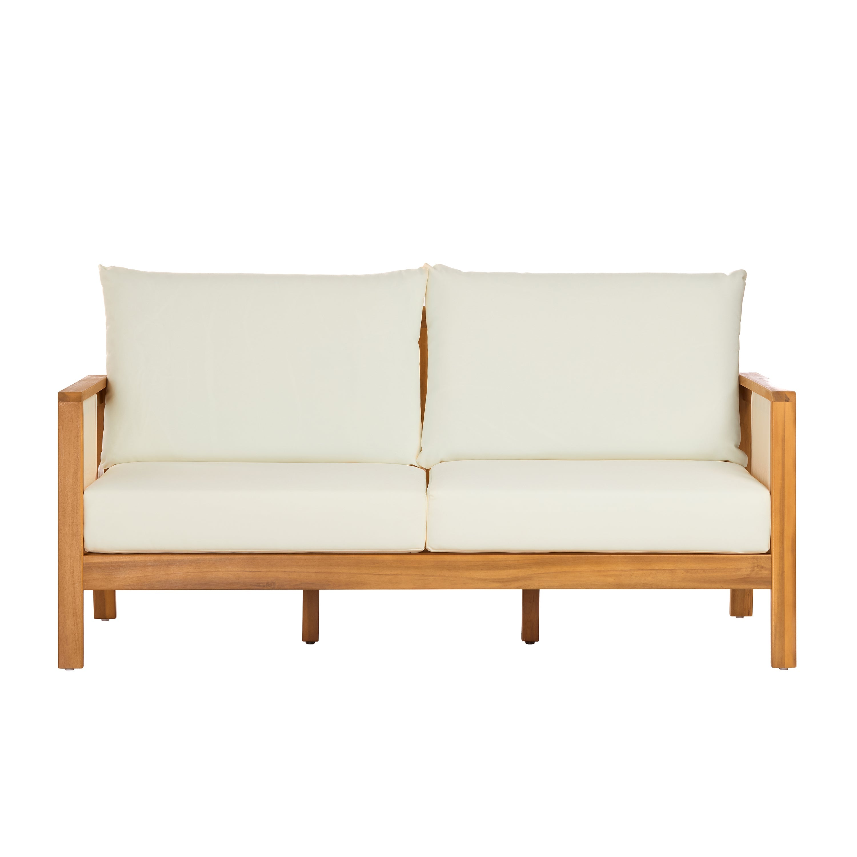Khali 4 Piece Acacia Wood Outdoor Set
