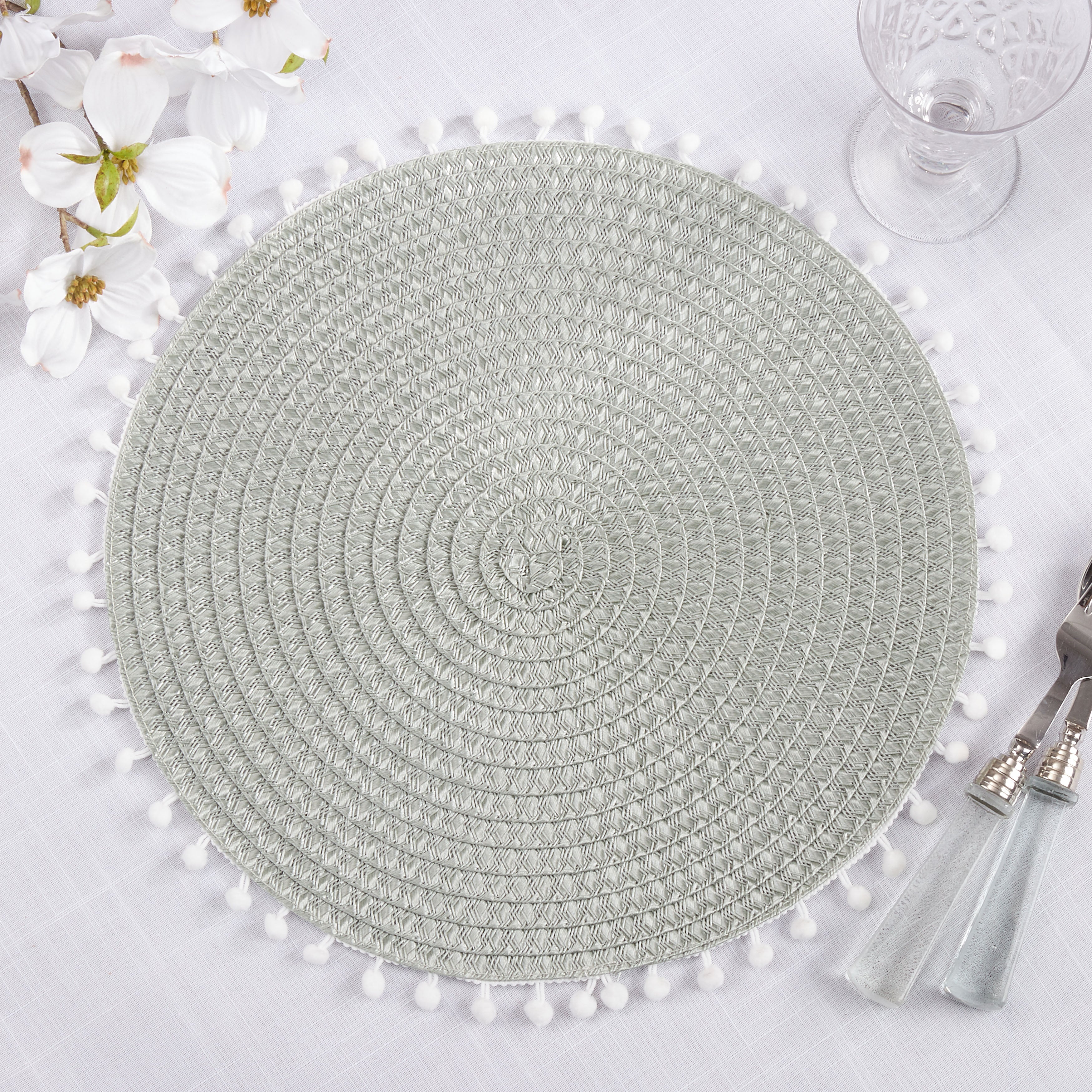 Pom Pom Placemat, Set of 4