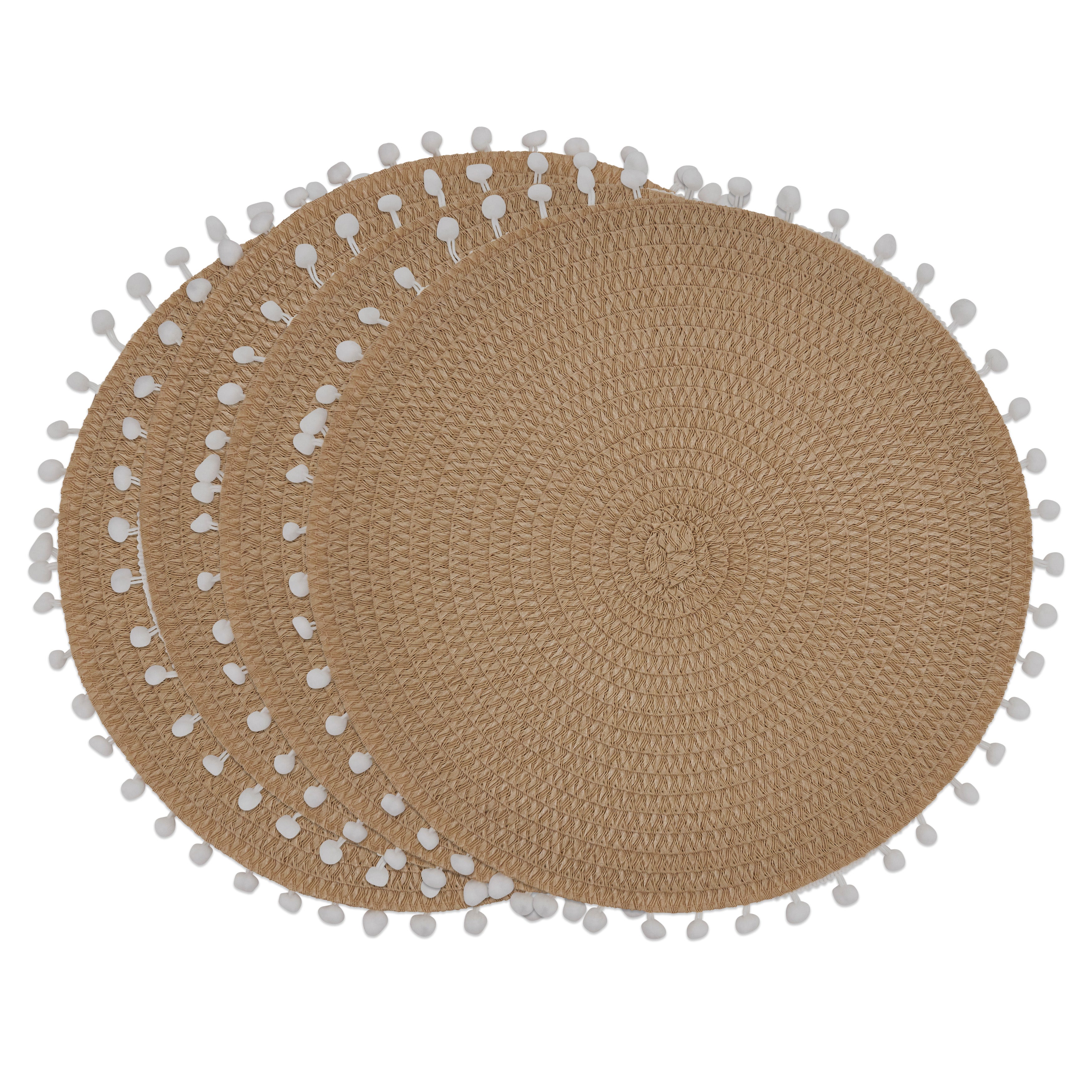 Pom Pom Placemat, Set of 4