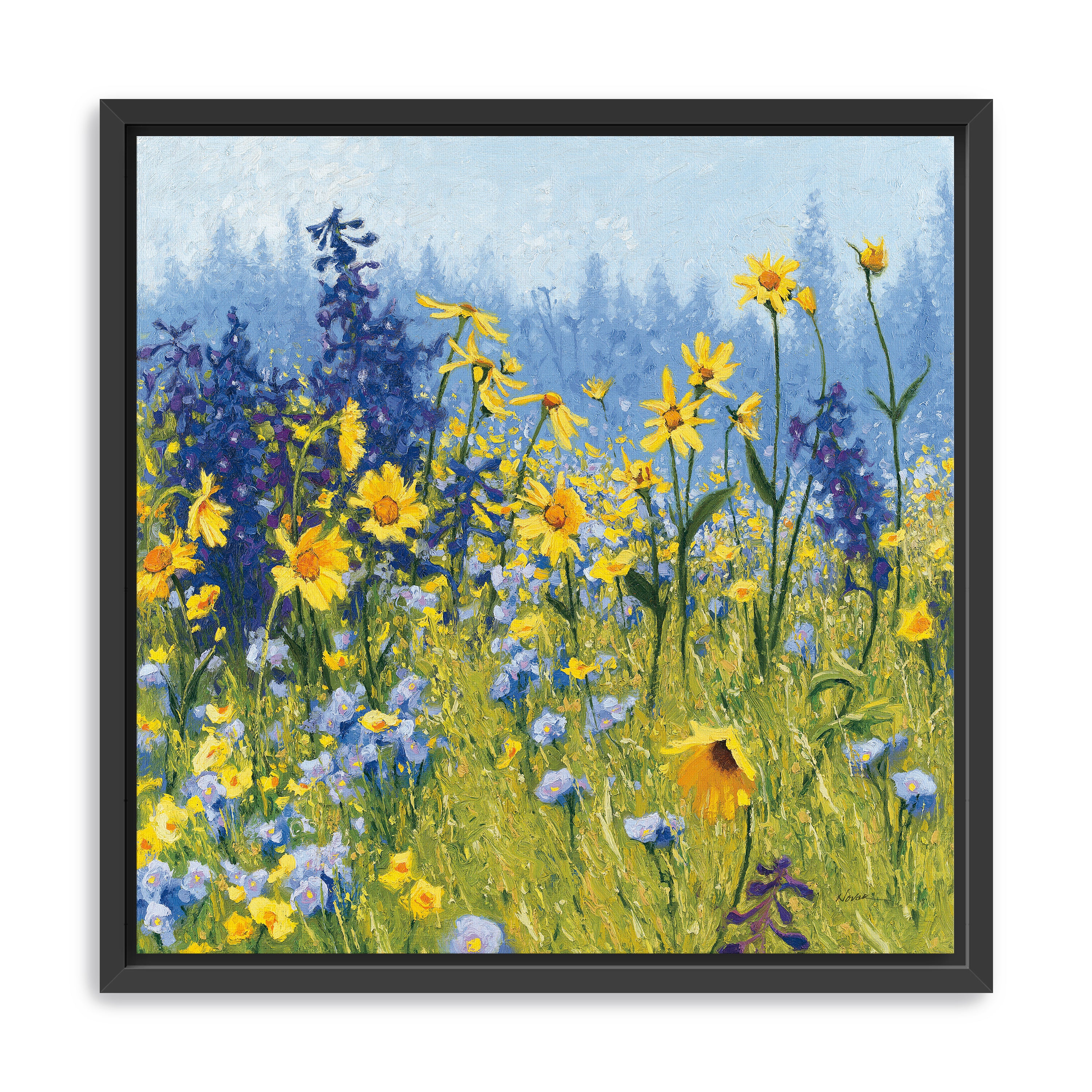 Joyful in July III Canvas Giclee