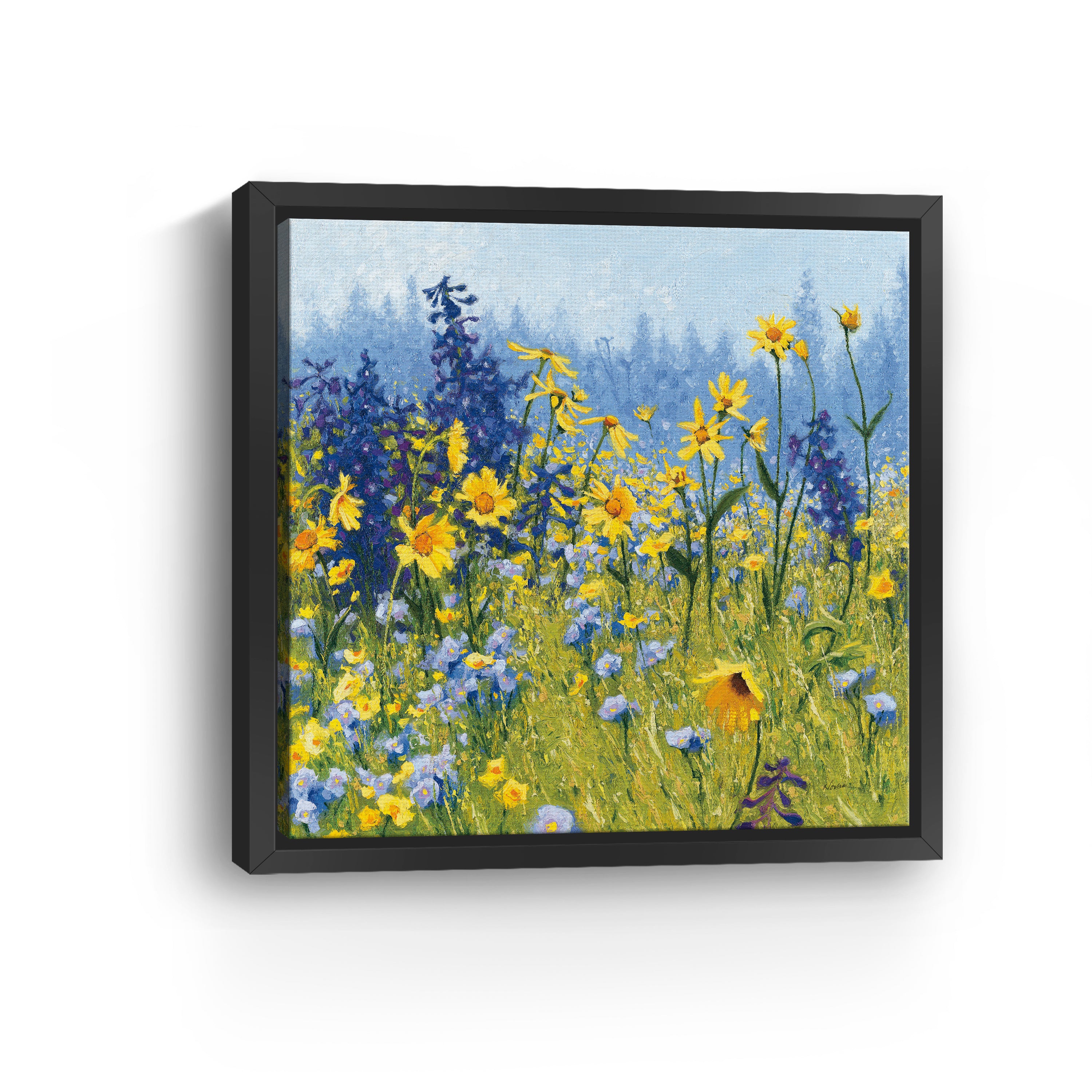Joyful in July III Canvas Giclee