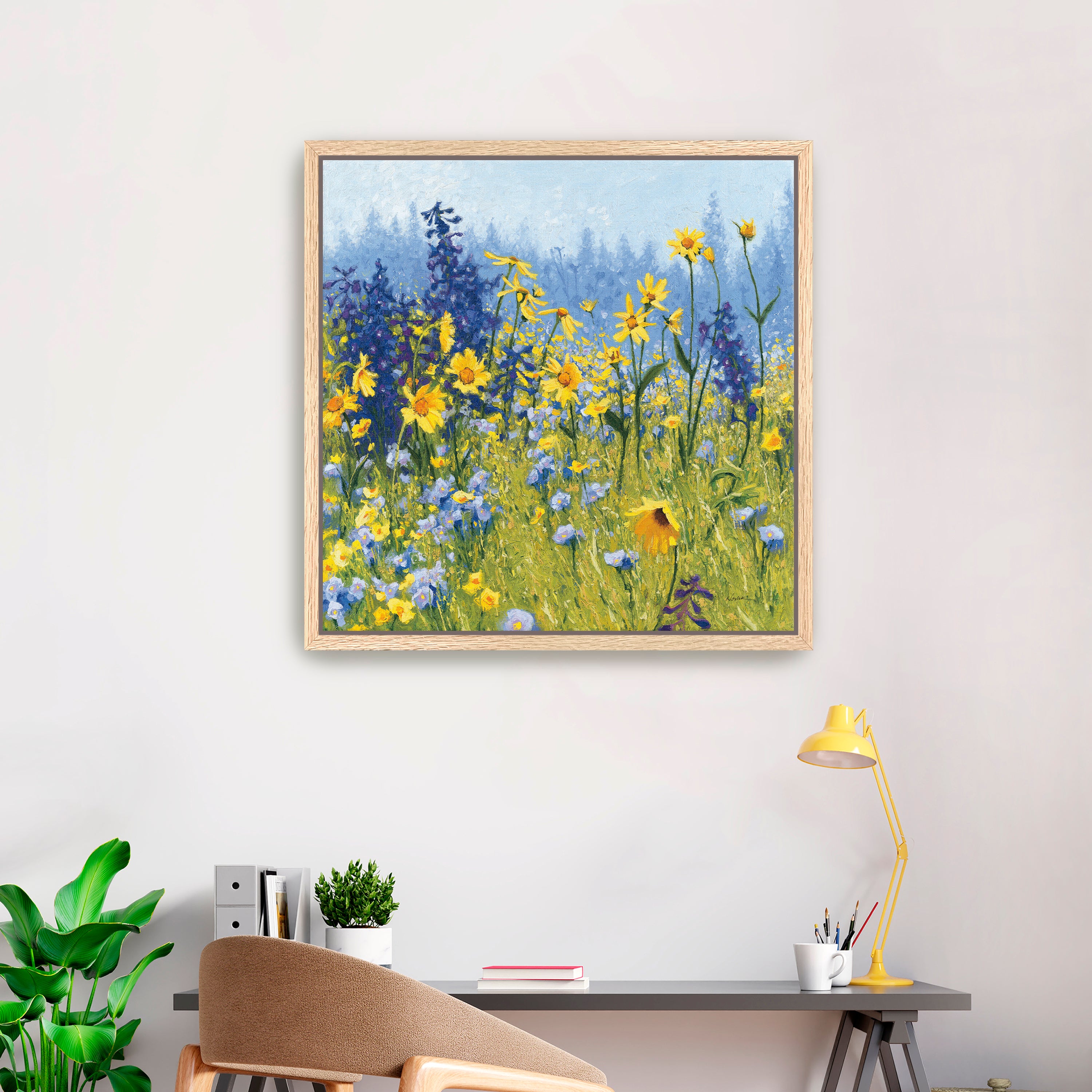 Joyful in July III Canvas Giclee