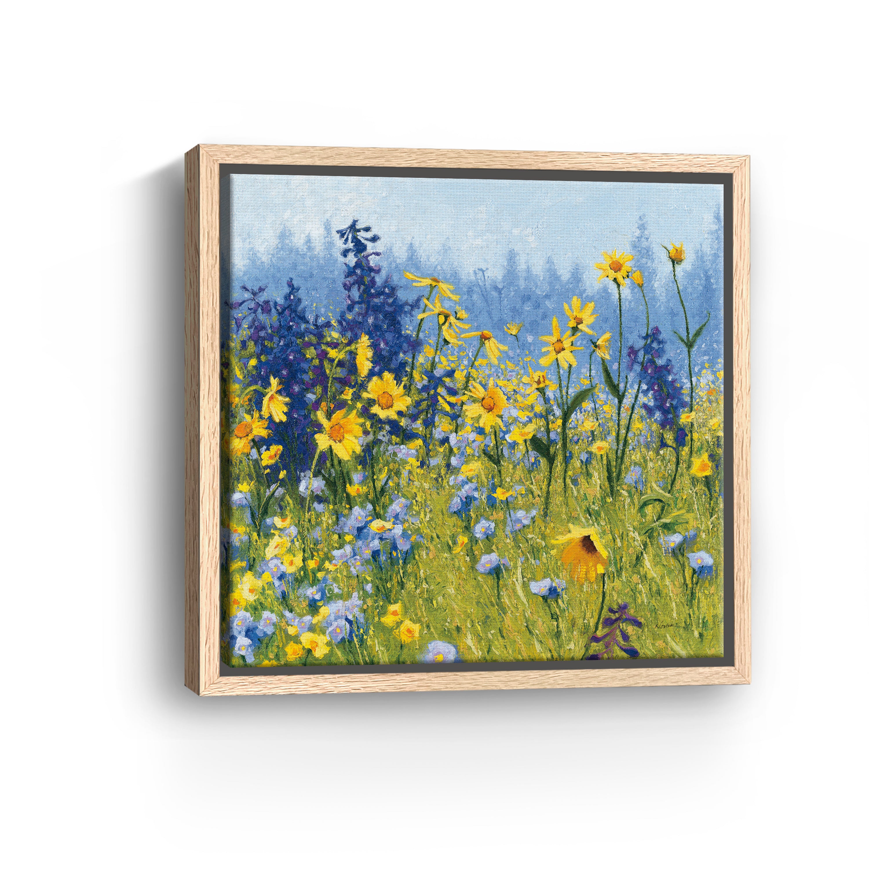 Joyful in July III Canvas Giclee