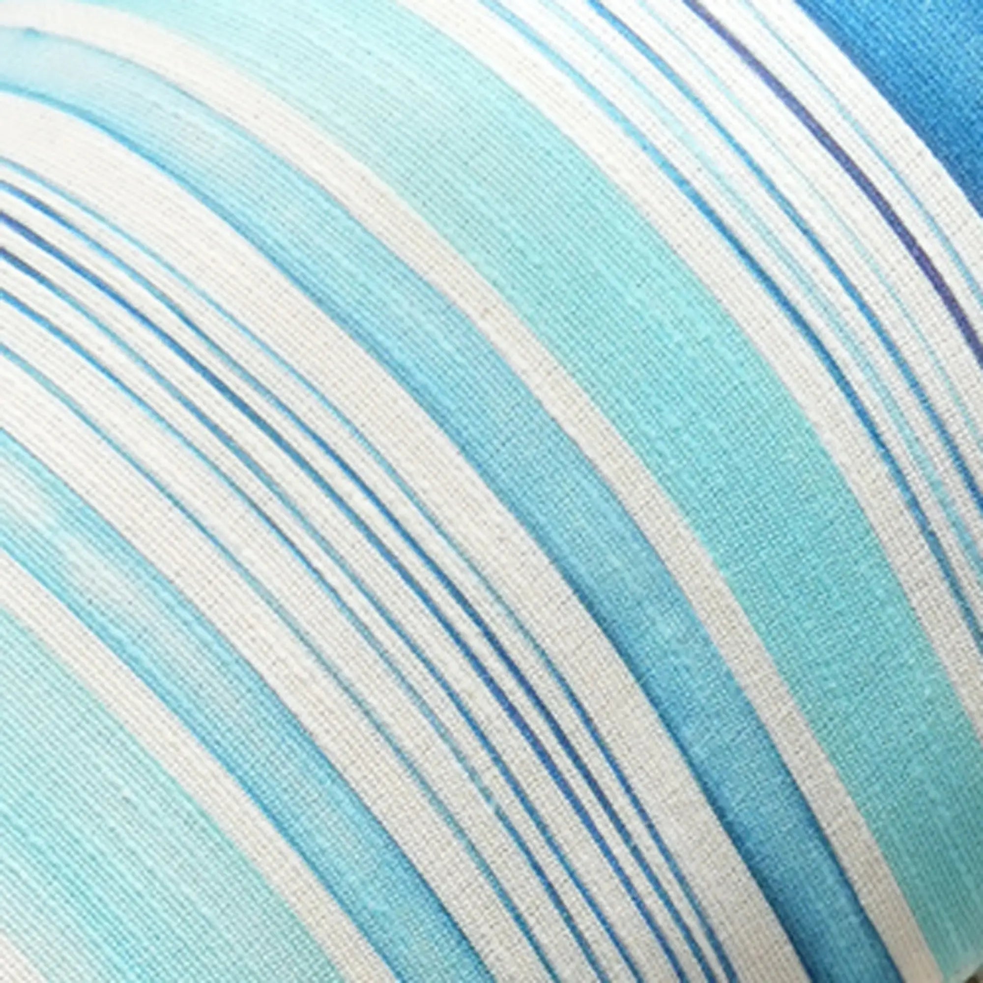 Wave Whispers Printed Pillow