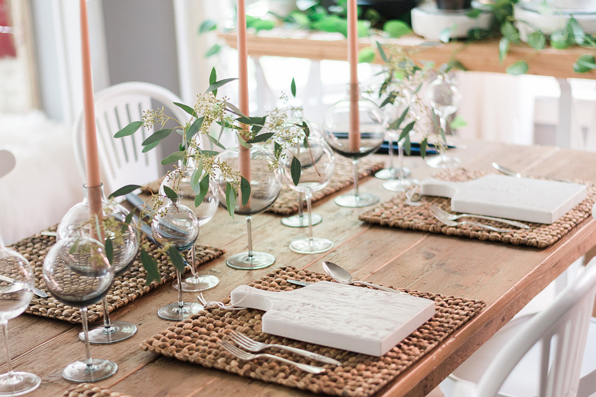 Clear Wine Glass Vase