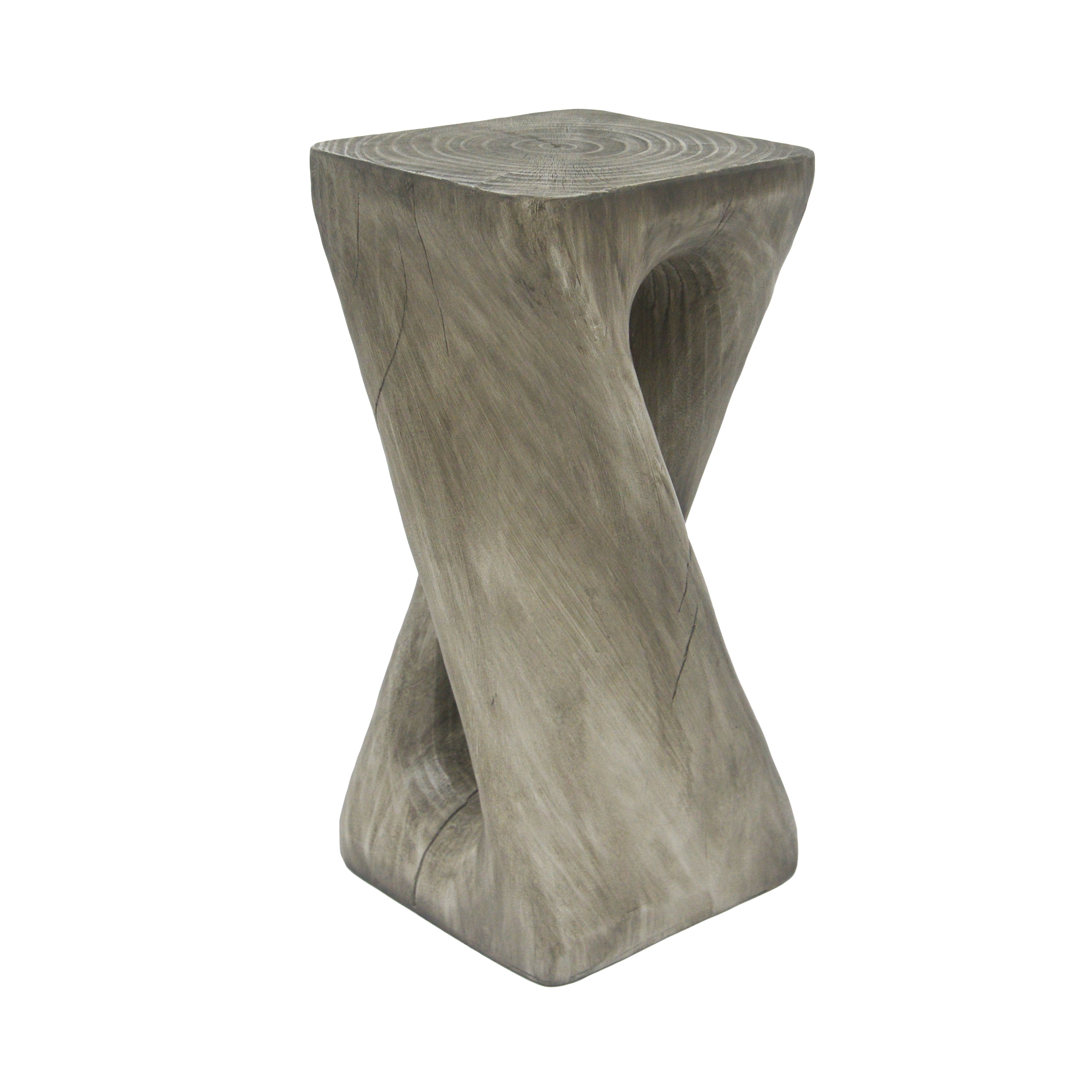 Twist Shape Accent Table