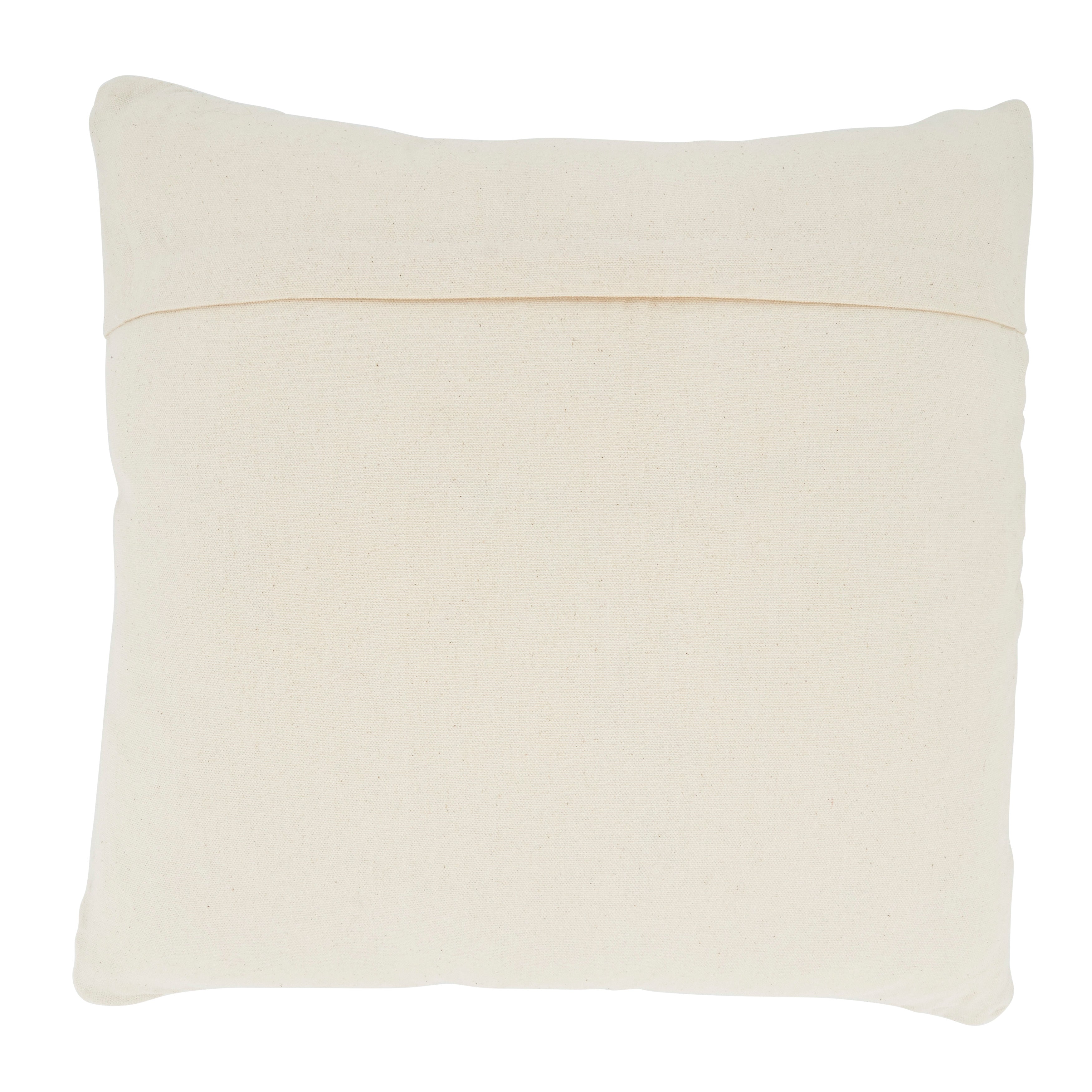 Corded Moroccan Design Poly Filled Throw Pillow