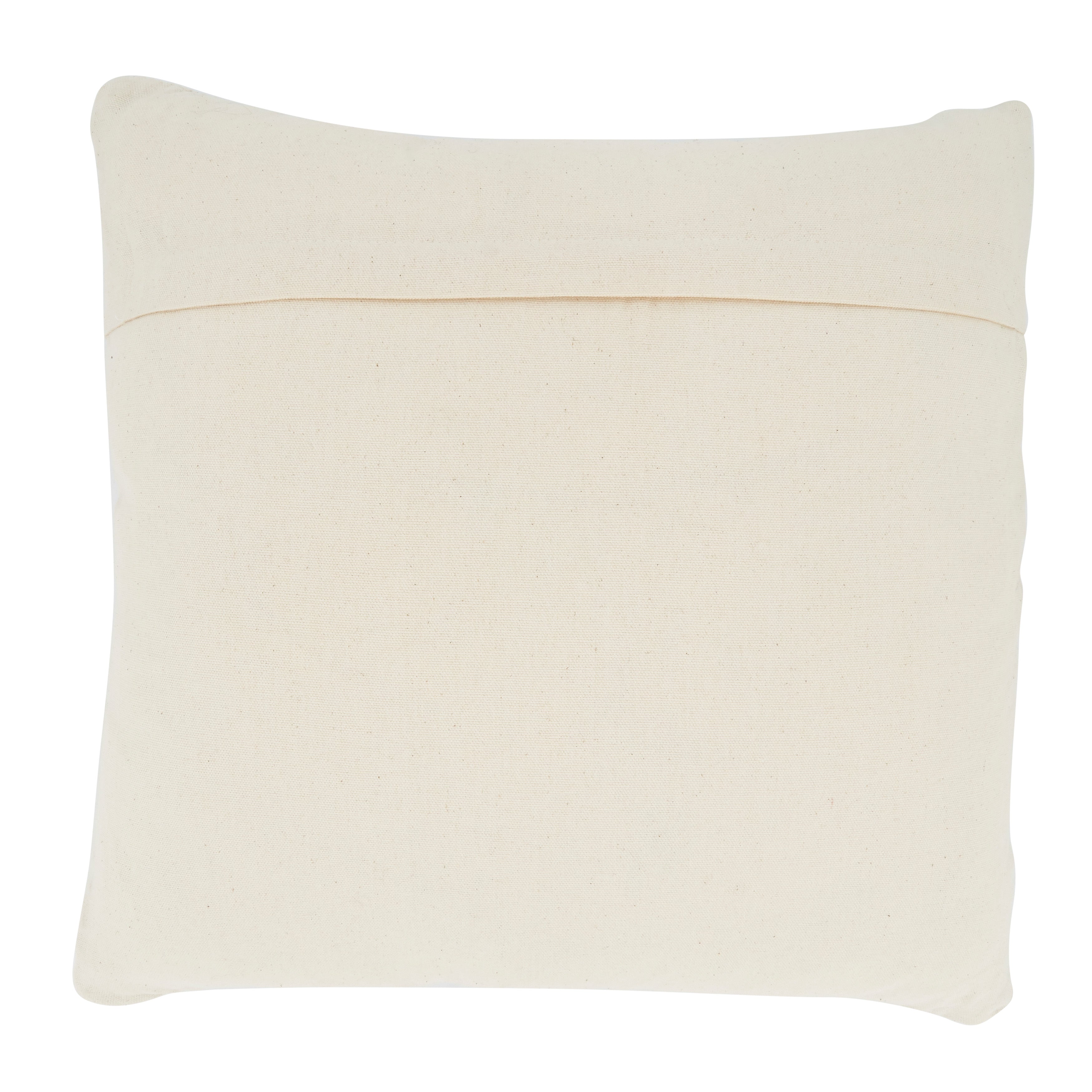 Multi-Textured Moroccan Design Poly Filled Throw Pillow