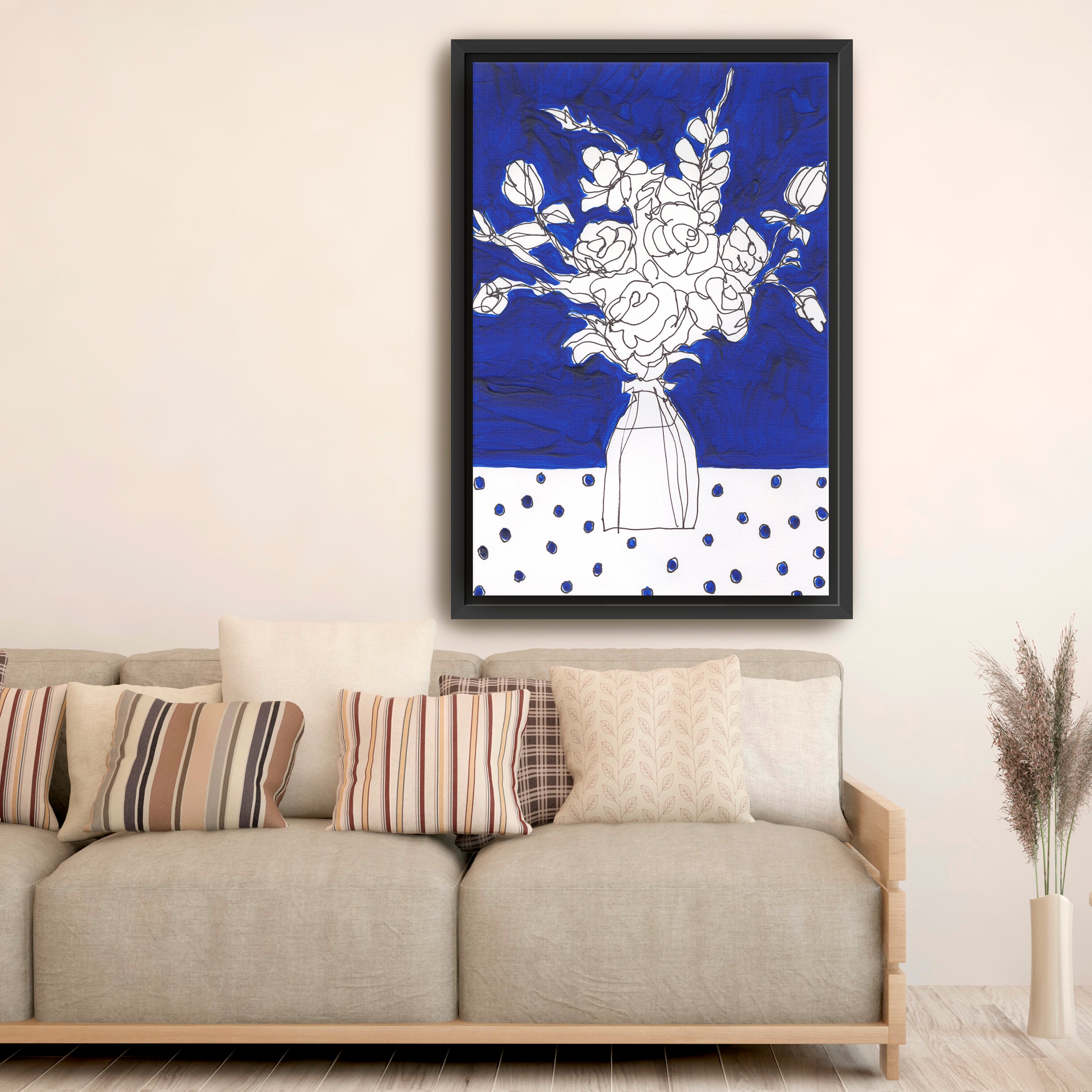 Floral Jardiniere II Canvas Giclee