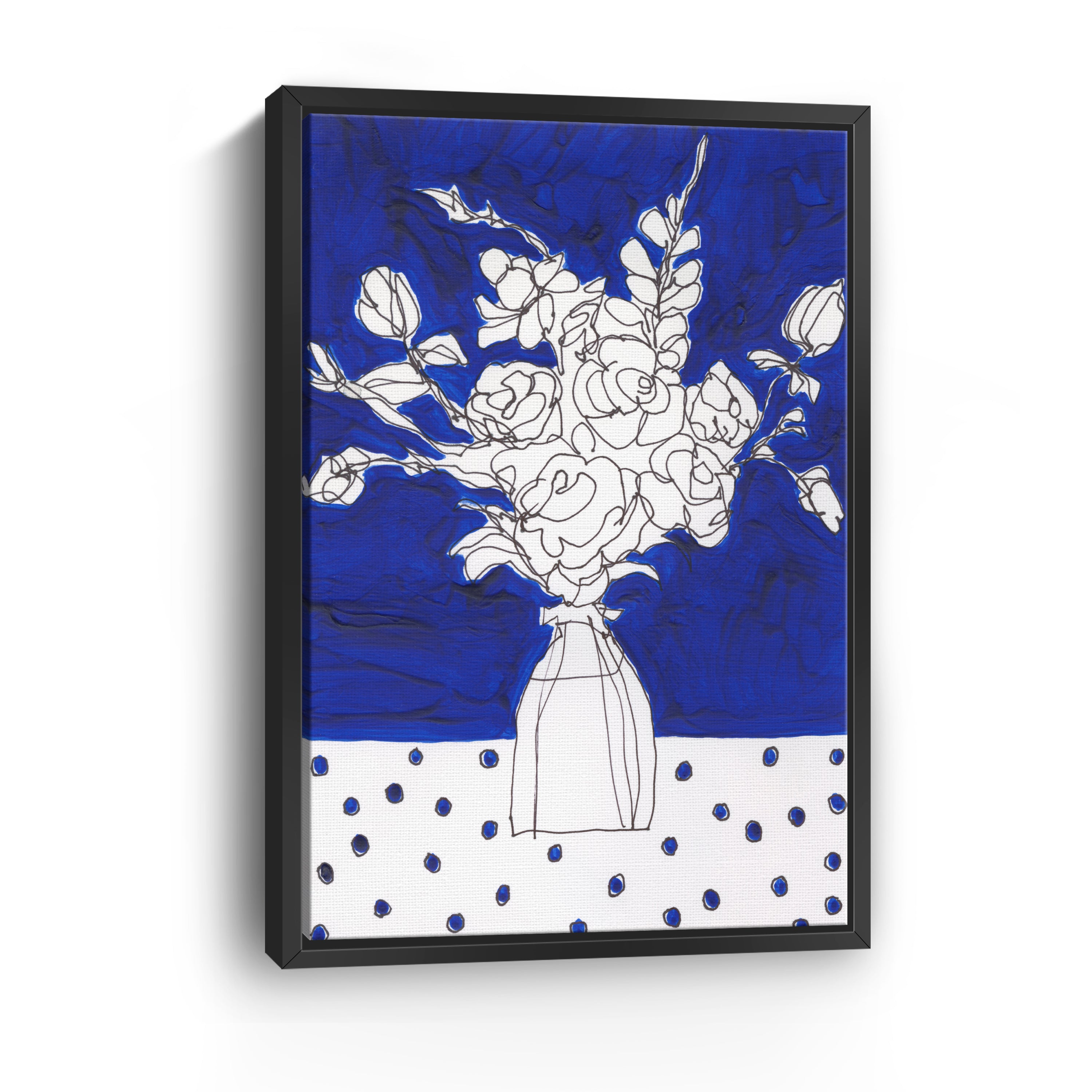 Floral Jardiniere II Canvas Giclee