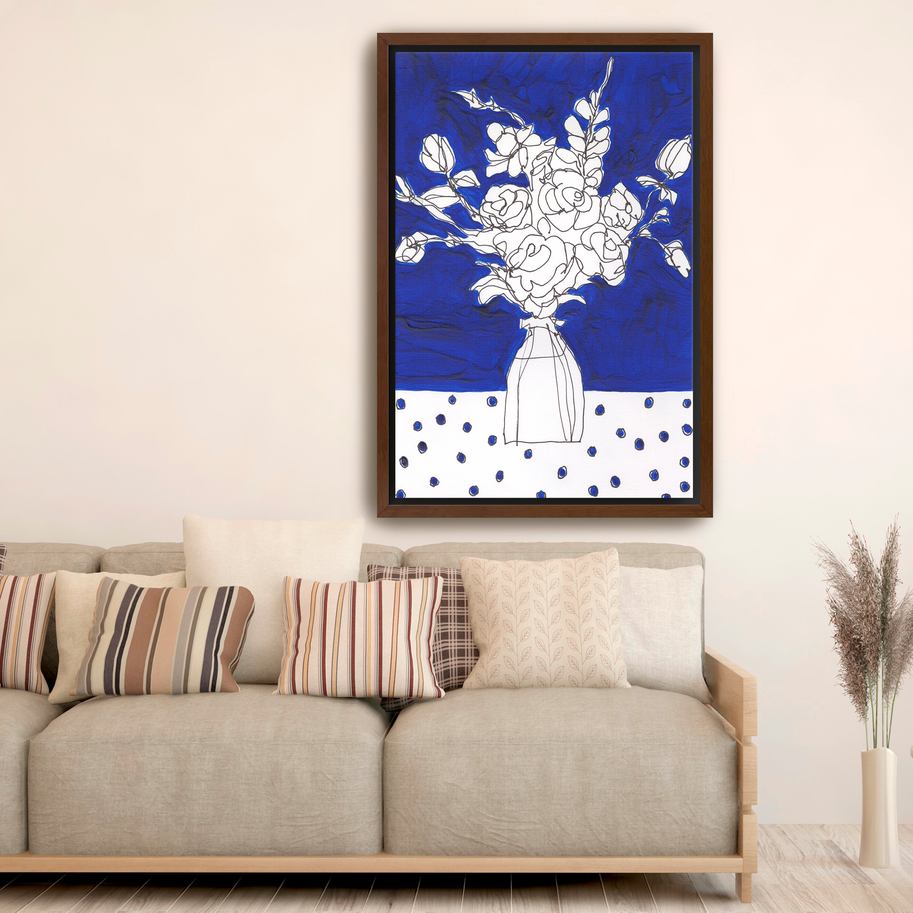 Floral Jardiniere II Canvas Giclee