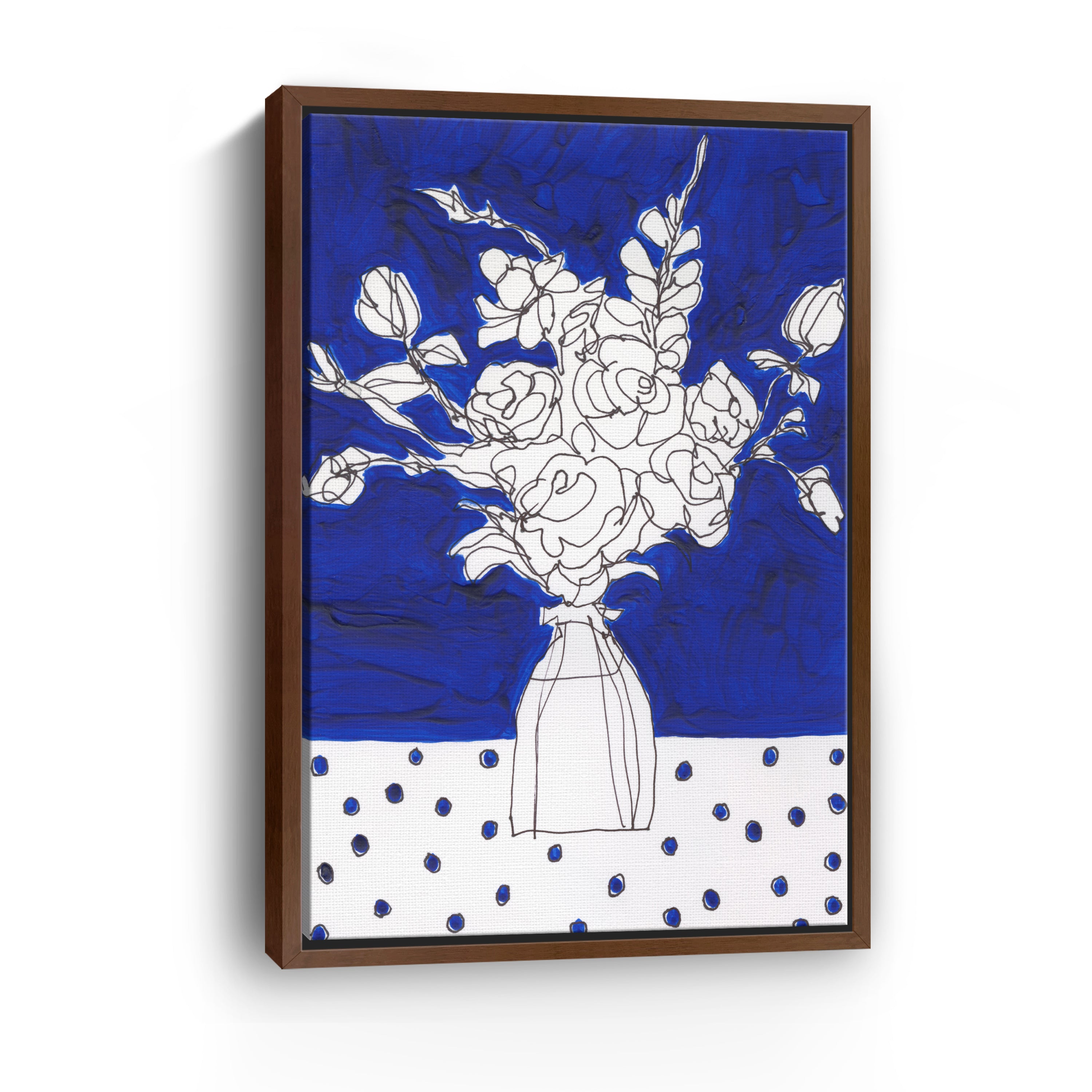 Floral Jardiniere II Canvas Giclee