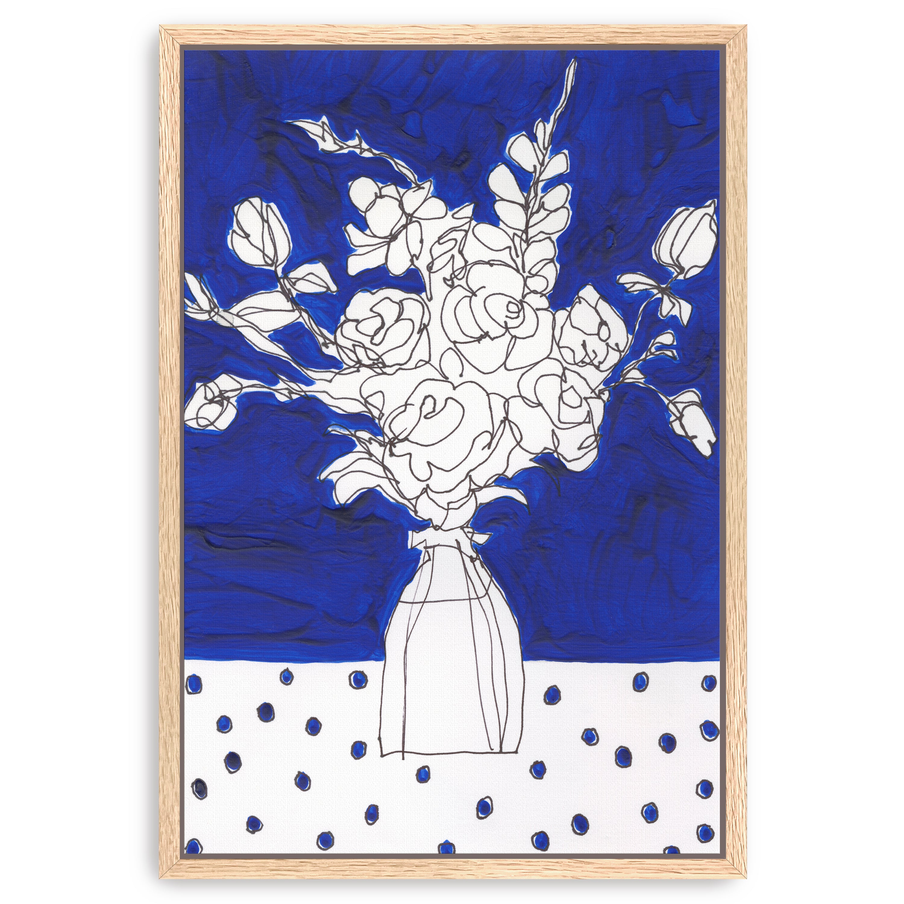 Floral Jardiniere II Canvas Giclee