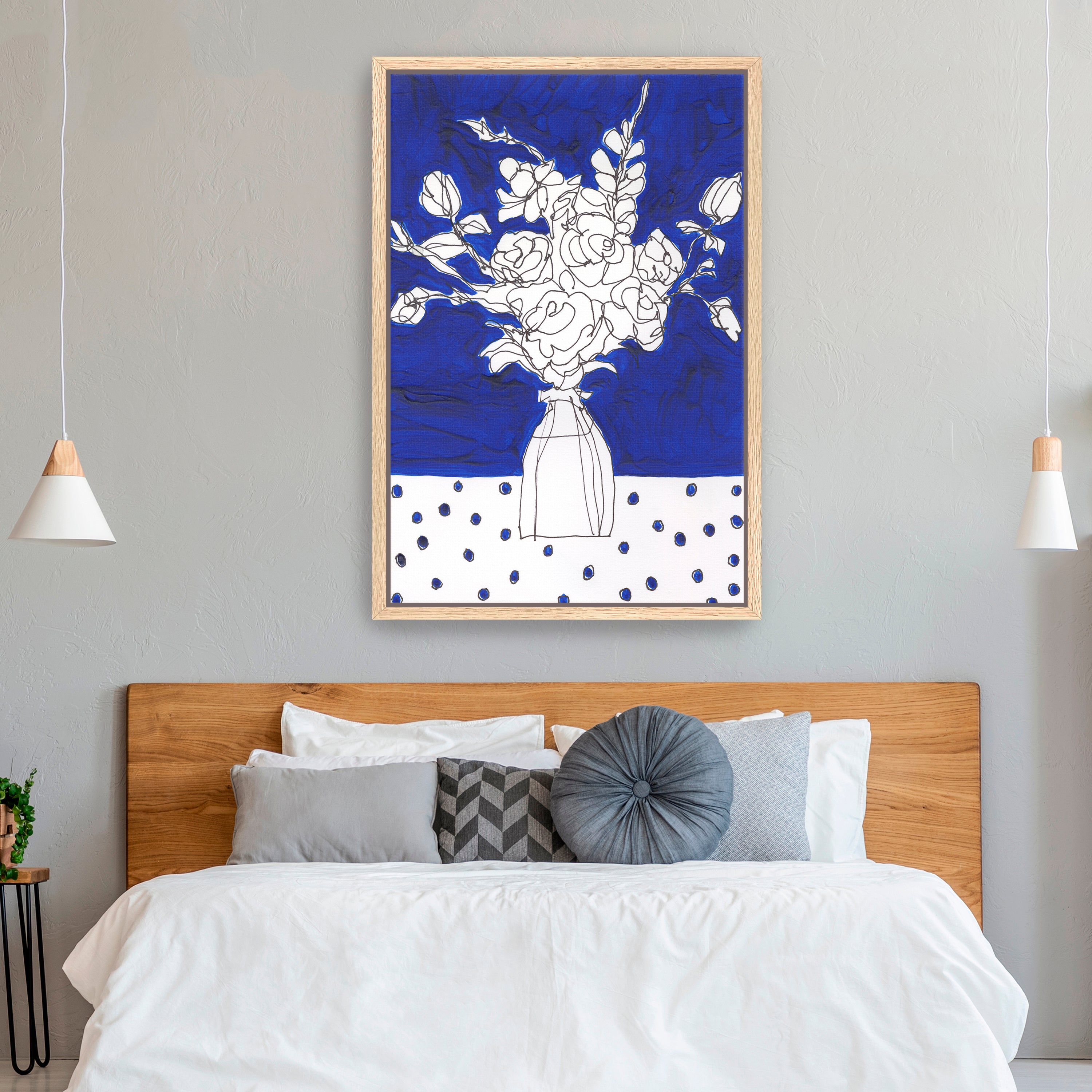 Floral Jardiniere II Canvas Giclee
