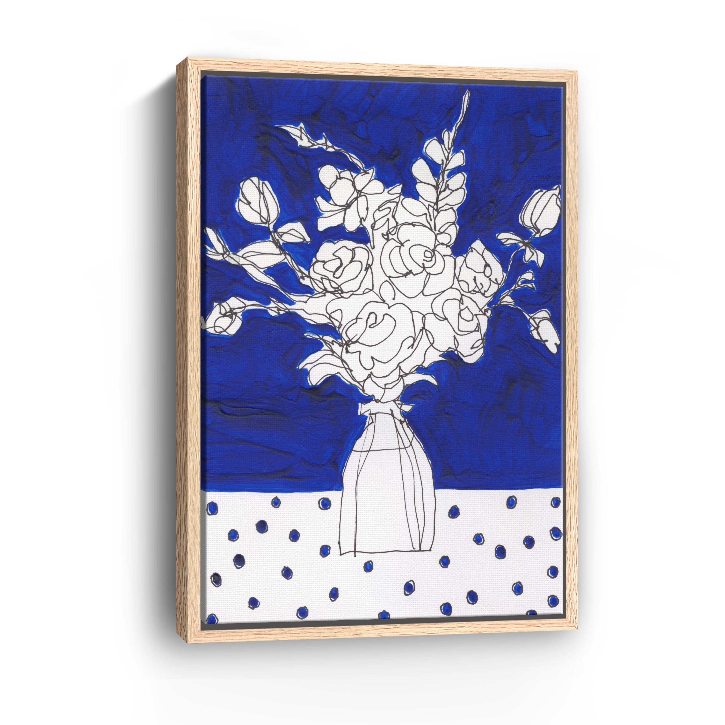 Floral Jardiniere II Canvas Giclee