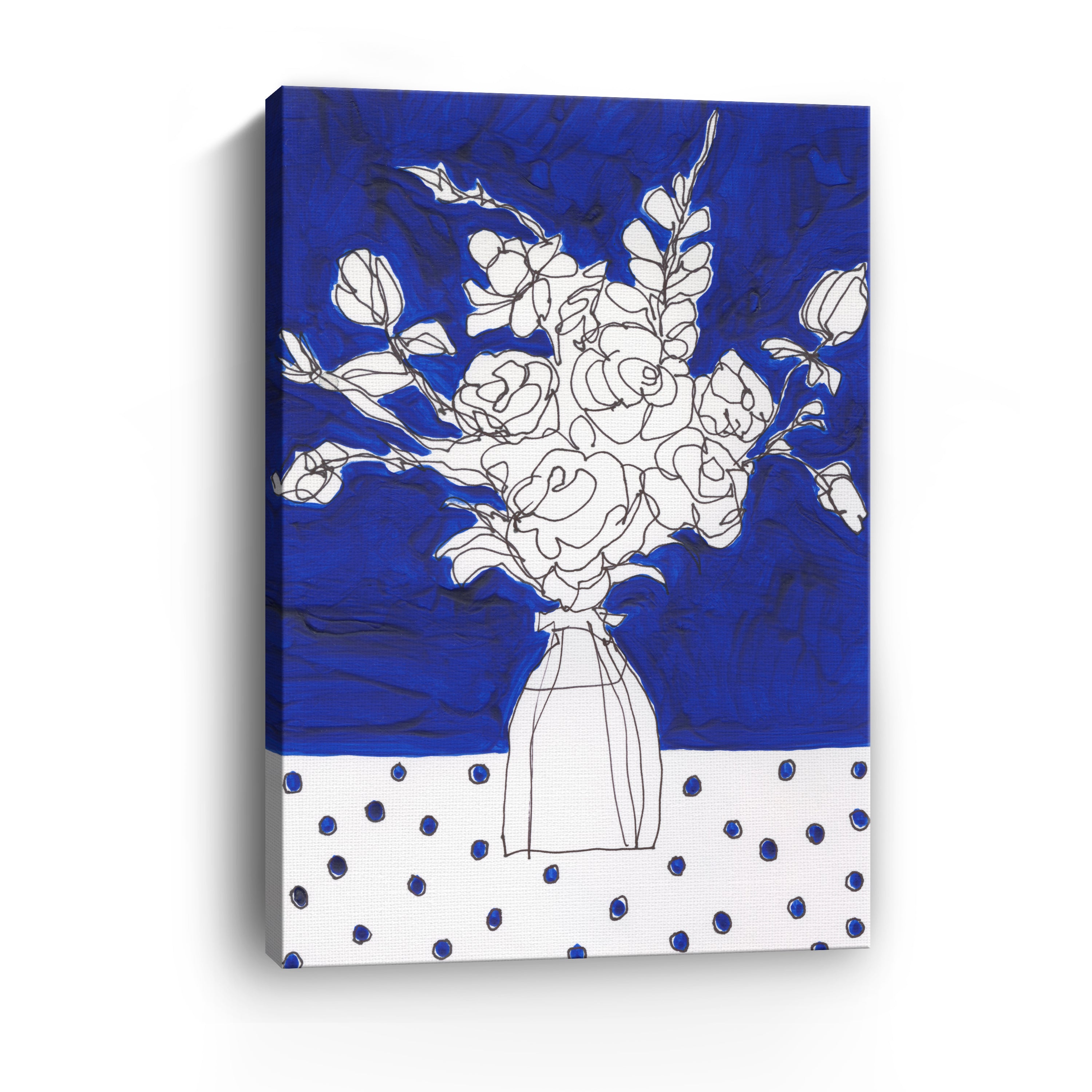 Floral Jardiniere II Canvas Giclee