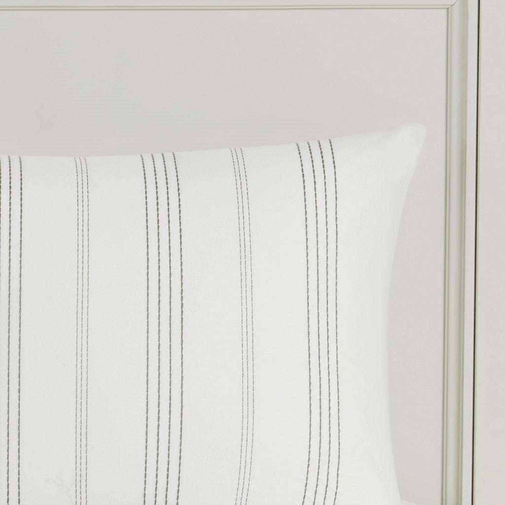 5-Piece Cotton Jaquard Duvet Set