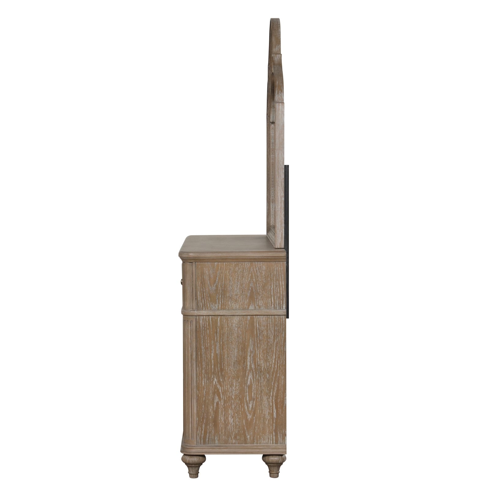 Windsor Rustic Oak Veneer 4-Drawer Dresser