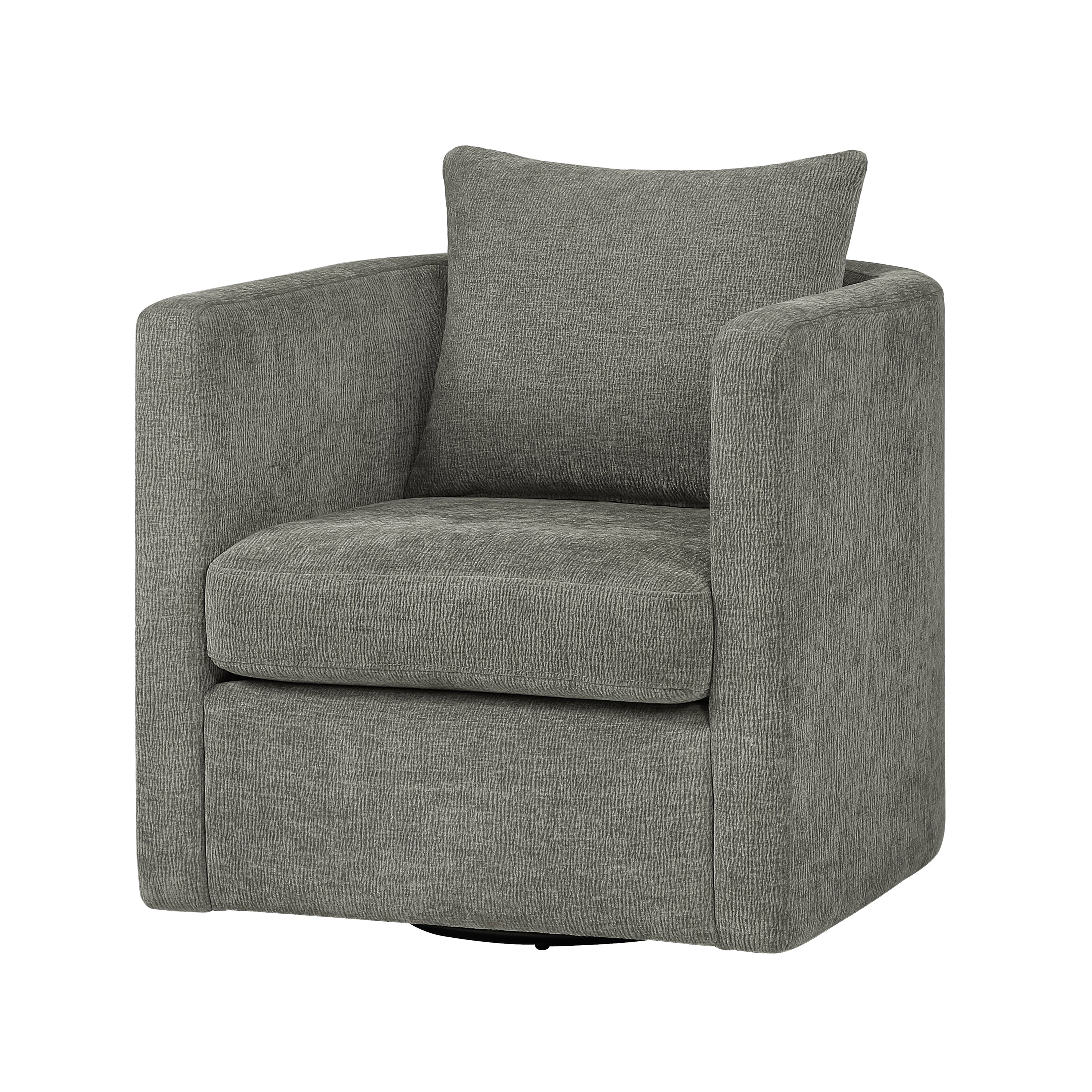 Sutton Swivel Barrel Chair with Performance Fabric