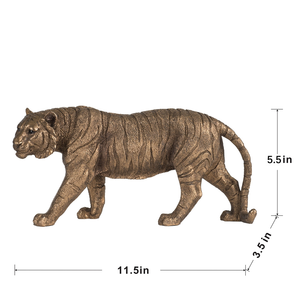 Gleaming Tiger Statue