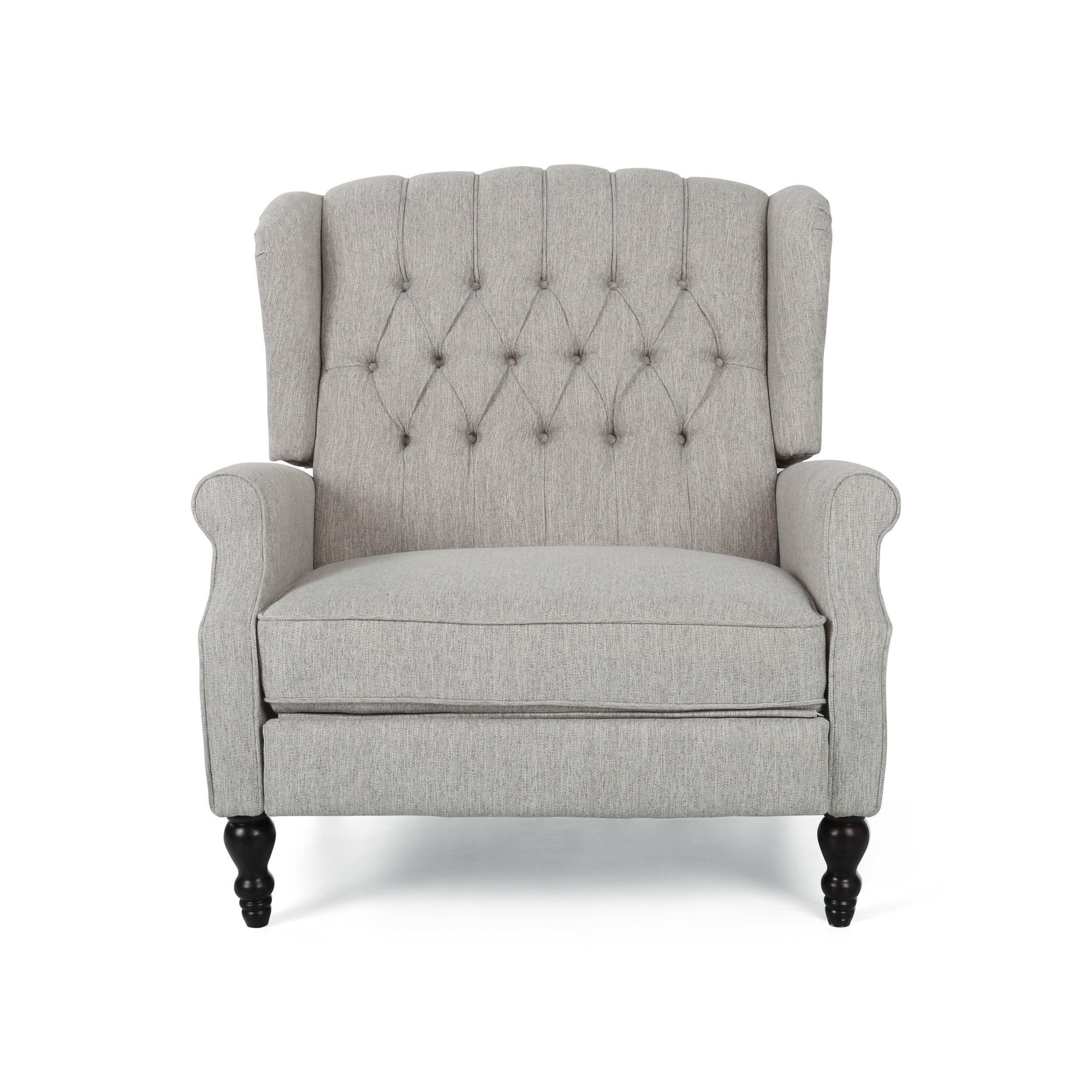 Oversized Wingback Tufted Recliner Accent Chair