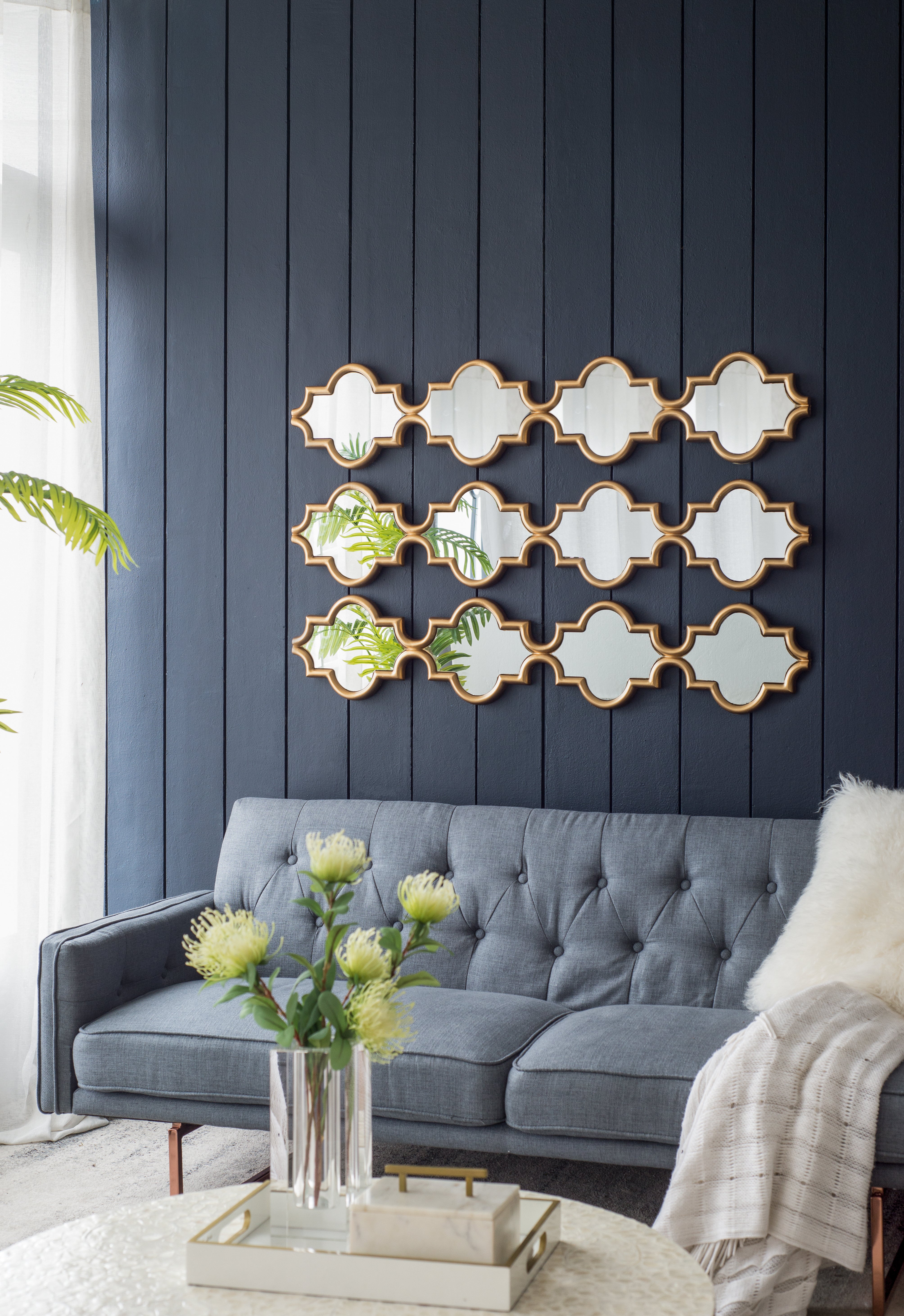 Gold Wall Mirror