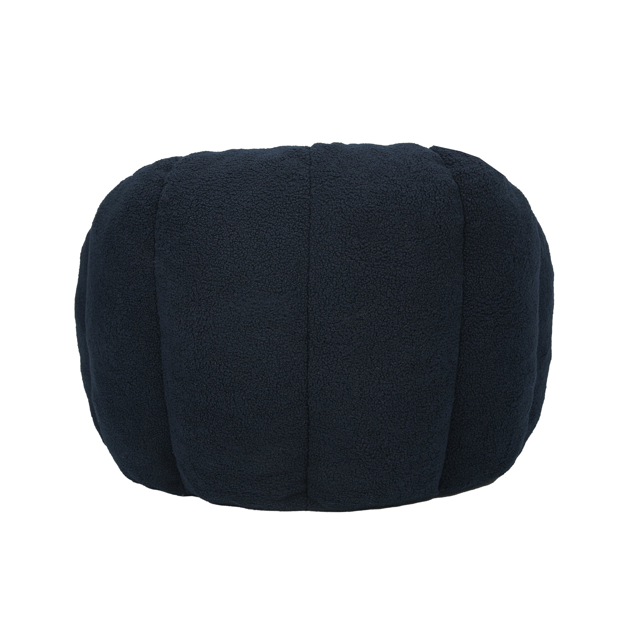 Plush Faux Fur Bean Bag Chair with Armrests