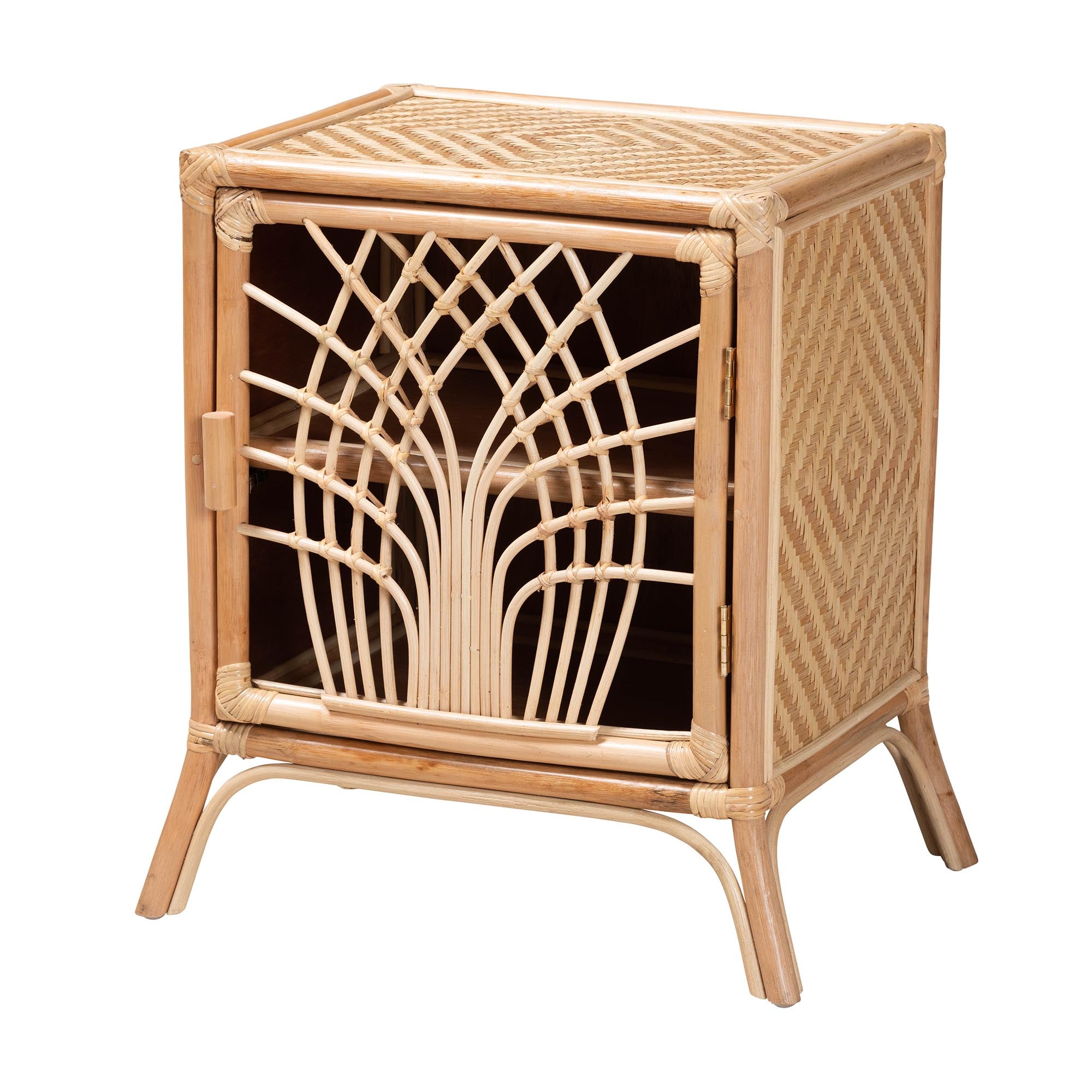 Lindsey Rattan Nightstand
