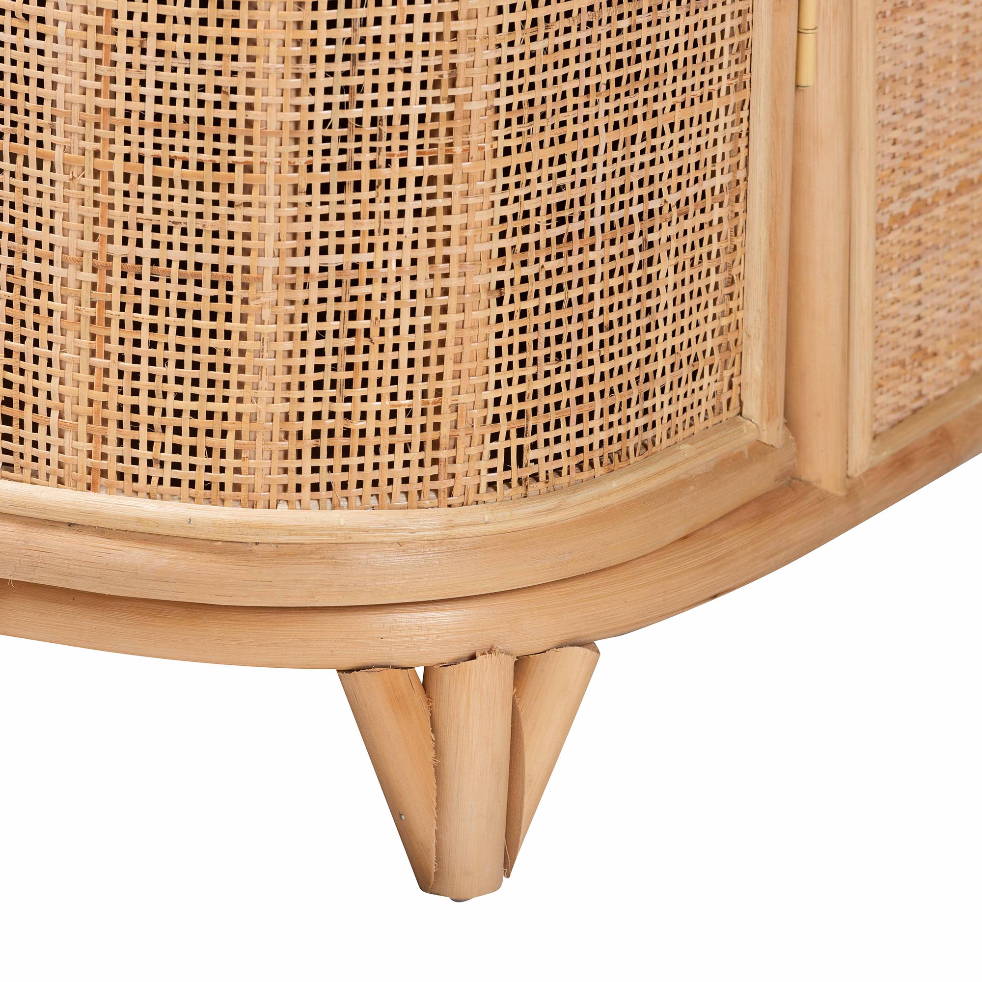 Fleur Rattan Storage Cabinet