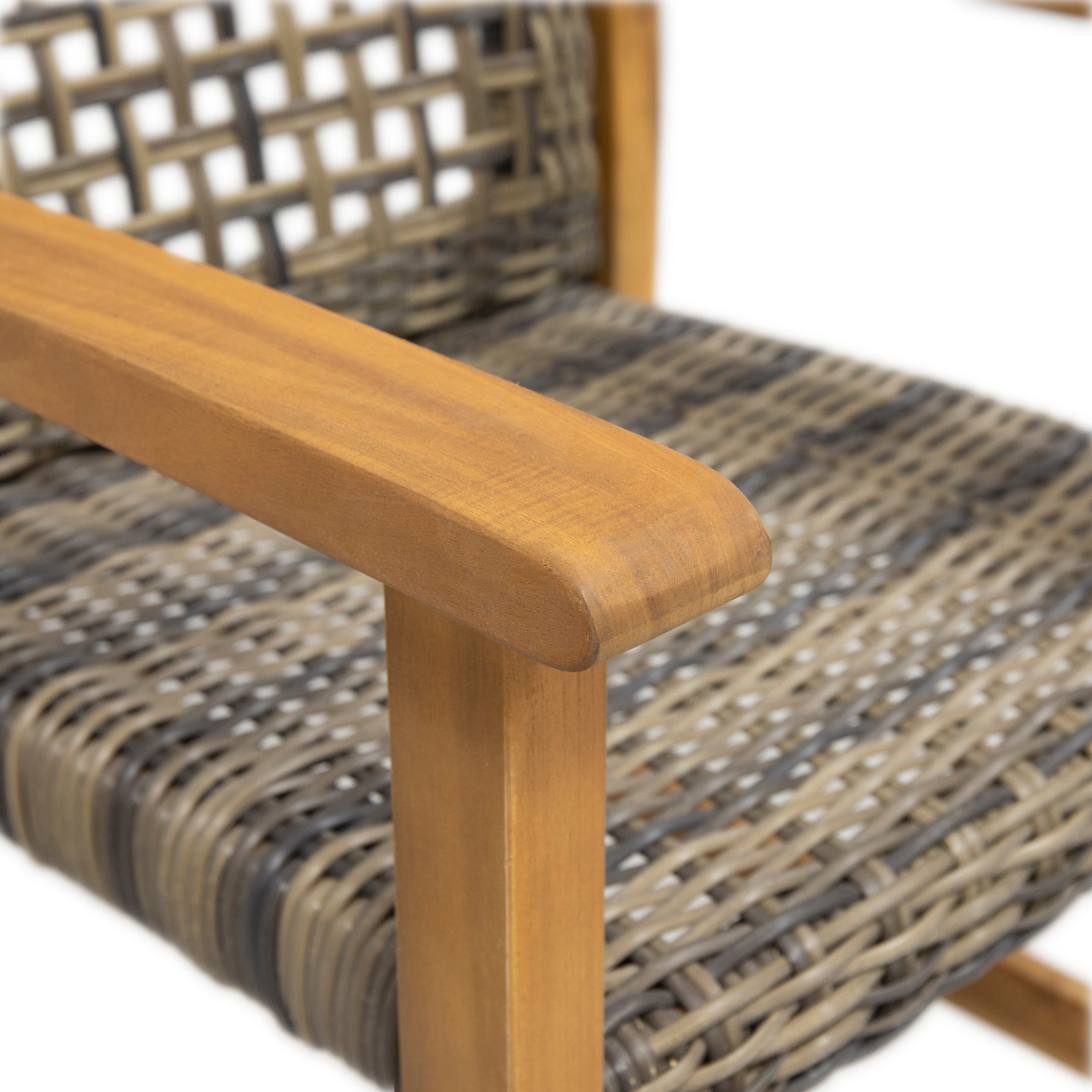 Hampton Outdoor Rattan Dining Chairs, Set of 2