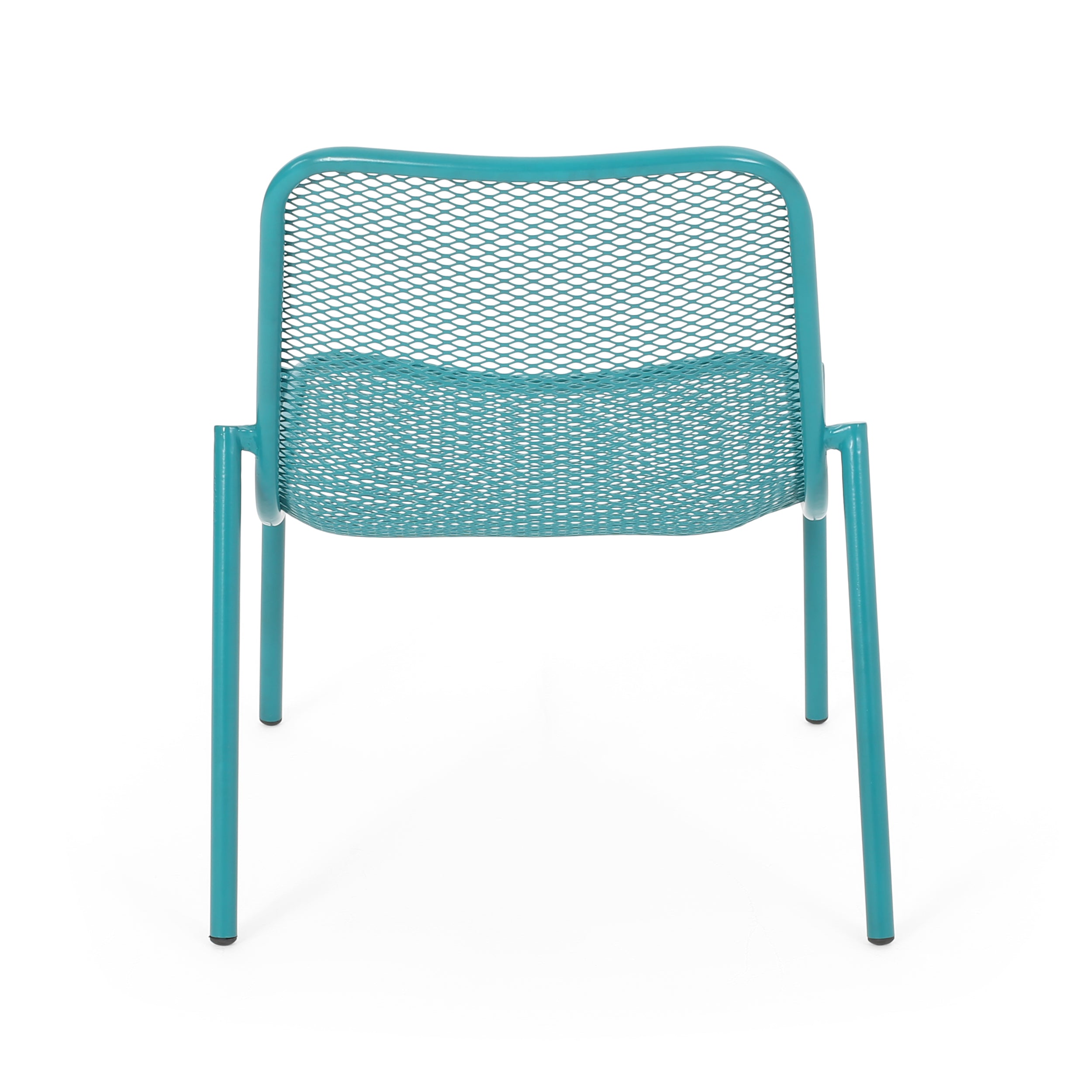 Kincaid Stackable Iron Chairs, Set of 2