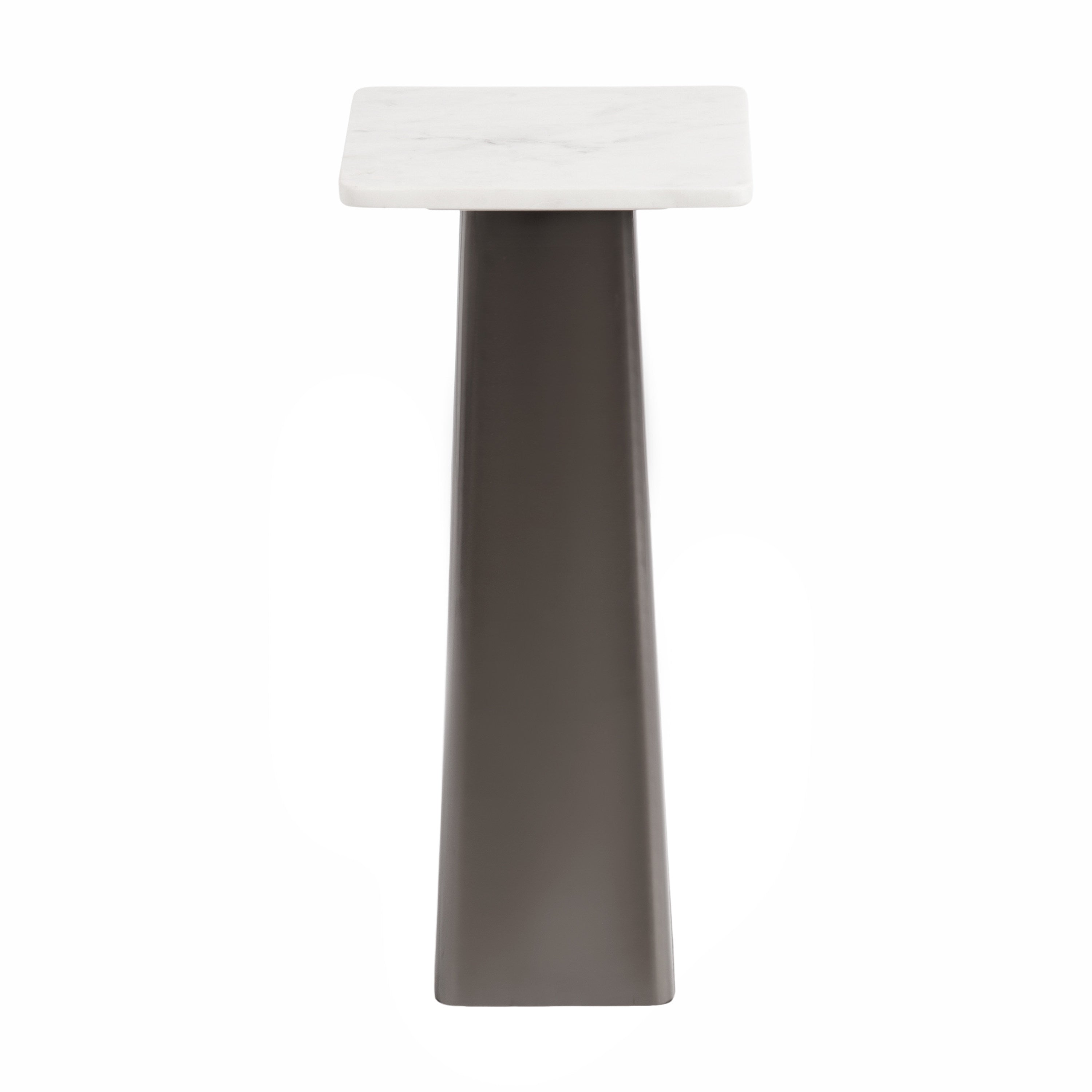 Quinley Square Marble Drink Table