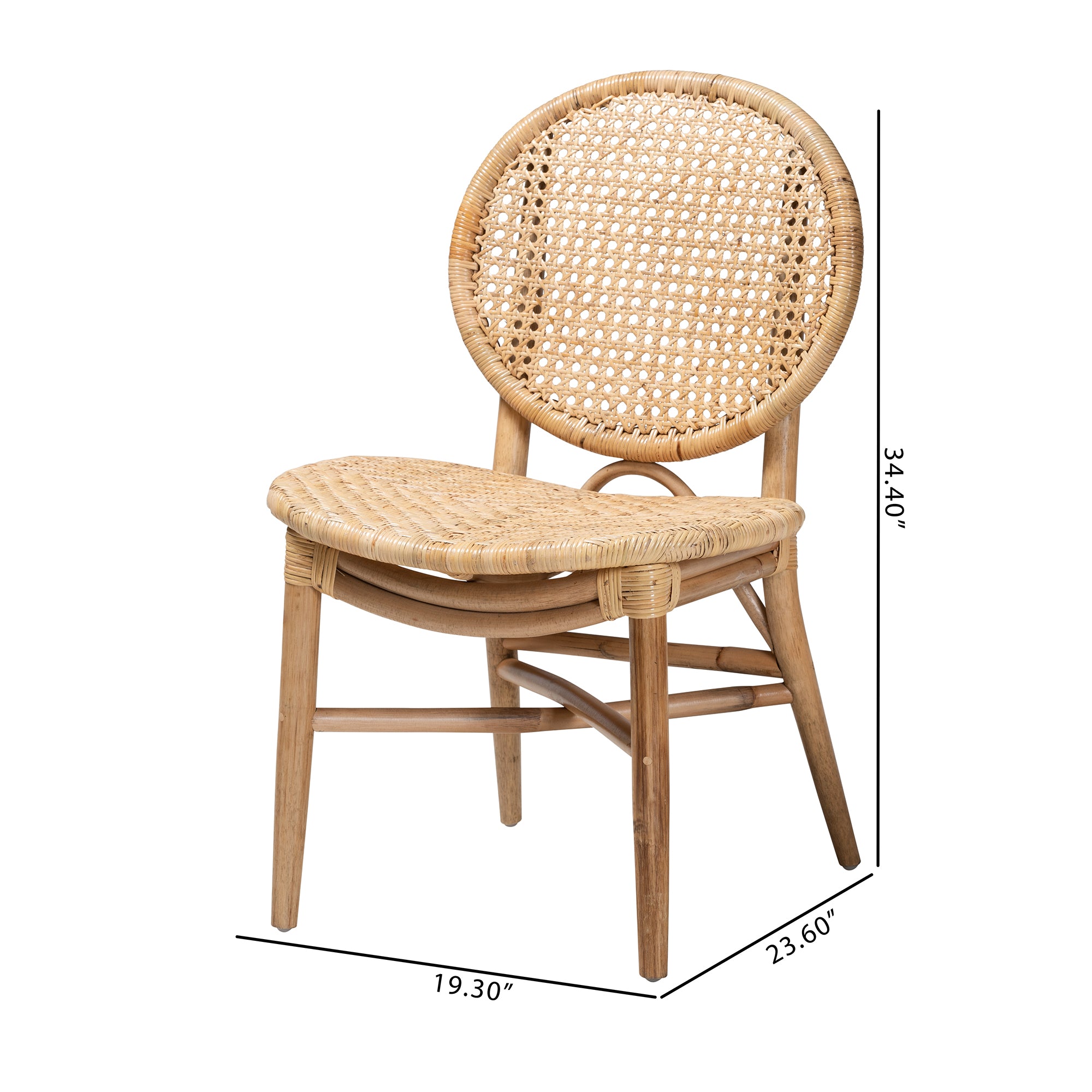 Vira Rattan Dining Chair
