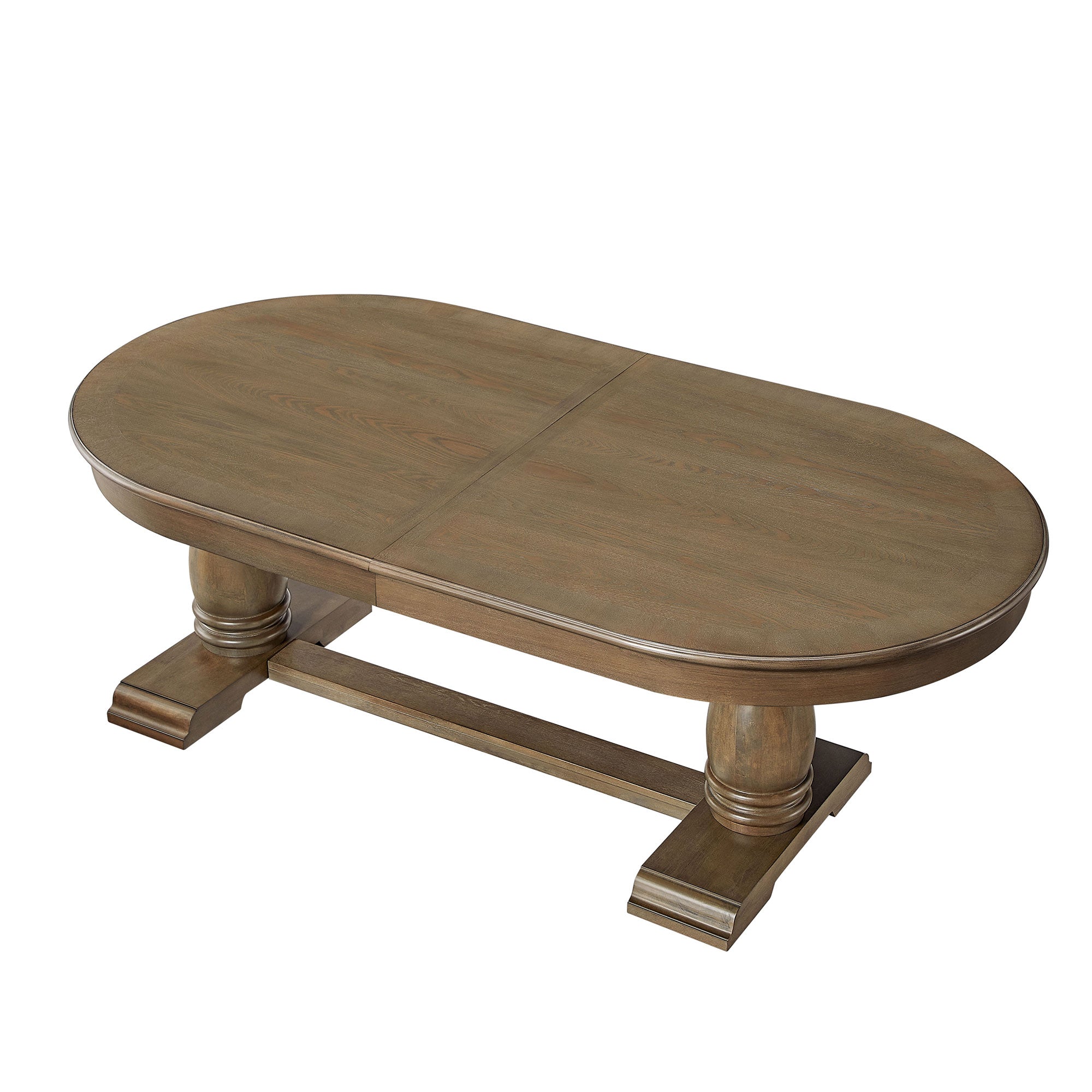 Aquarion Extendable Dining Table with Oval Shaped and Wood Frame