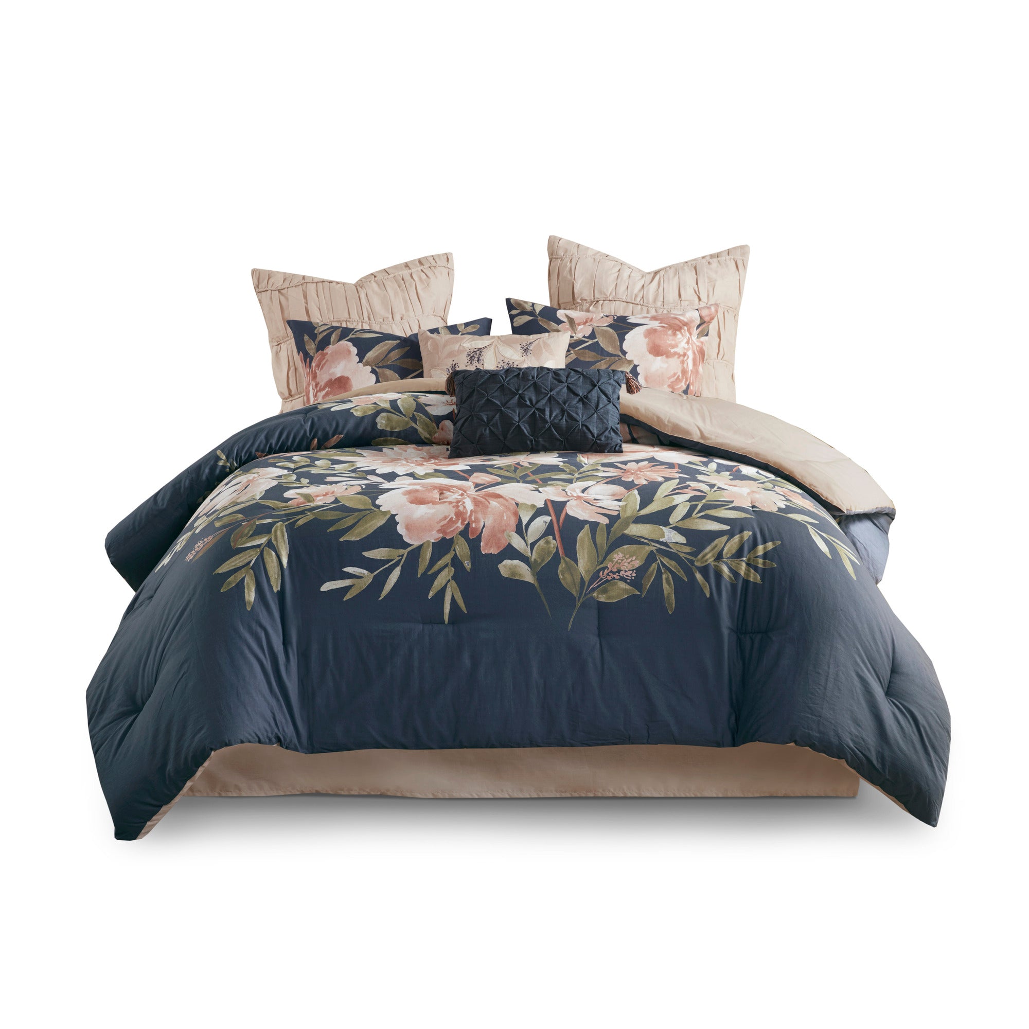 Camillia 8-Piece Cotton Comforter Set