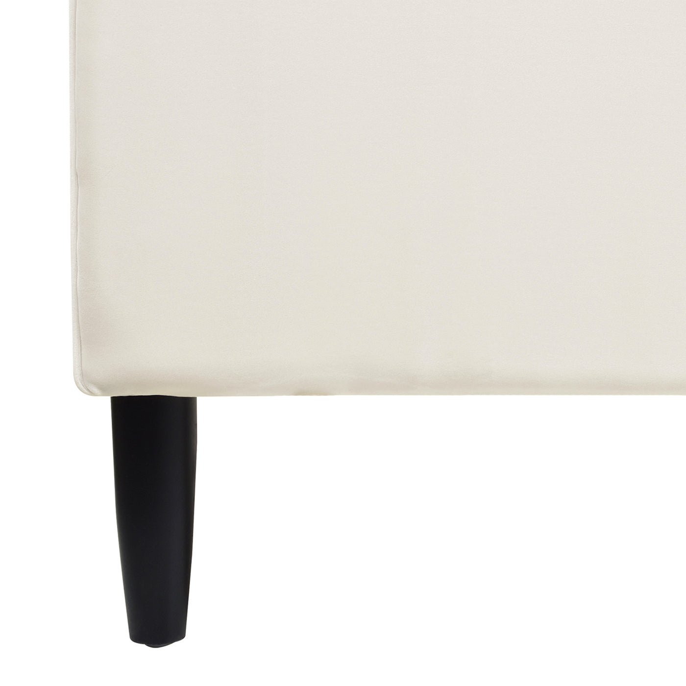 Asphodel Upholstered Platform Bed with Channel Tufted Headboard