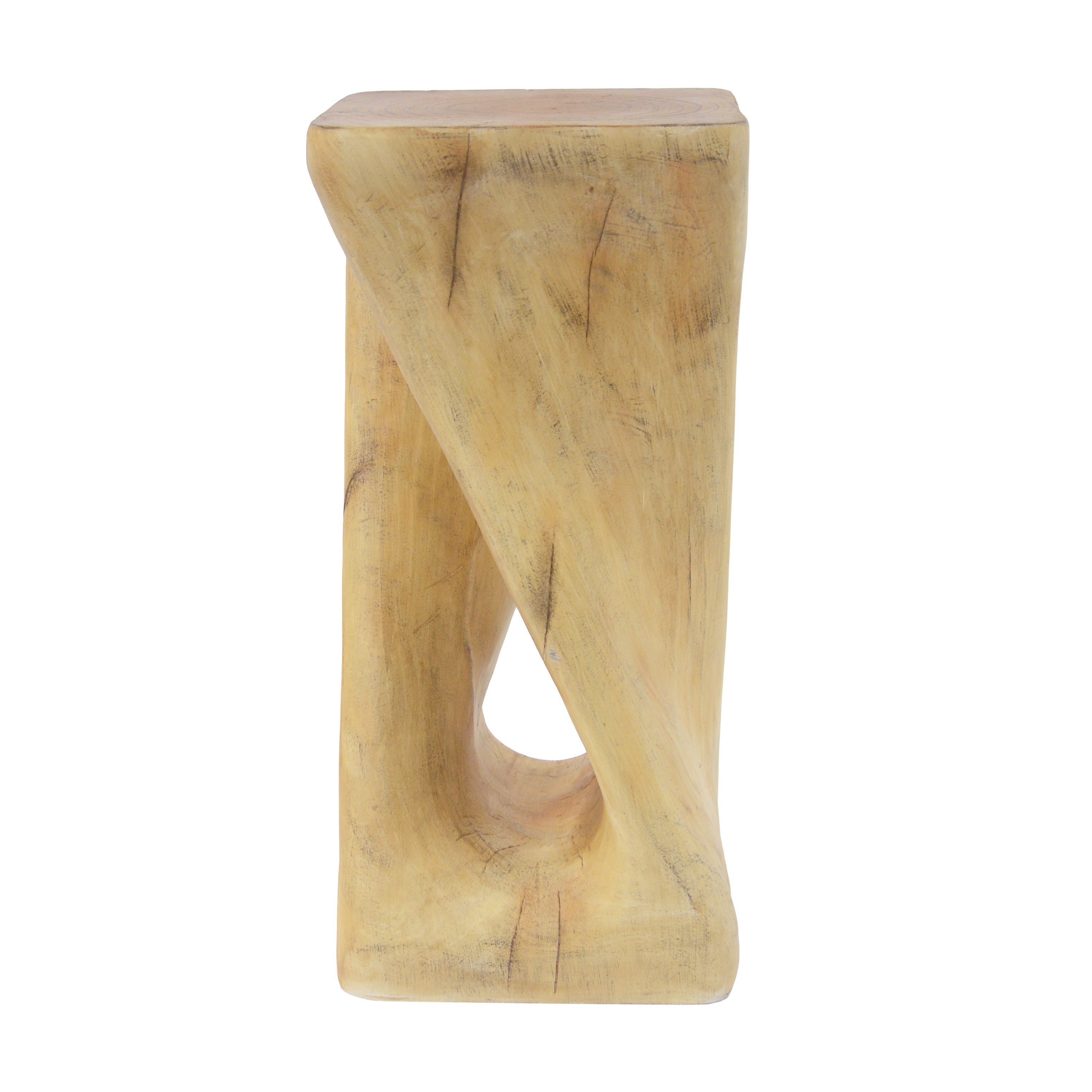 Twist Shape Accent Table