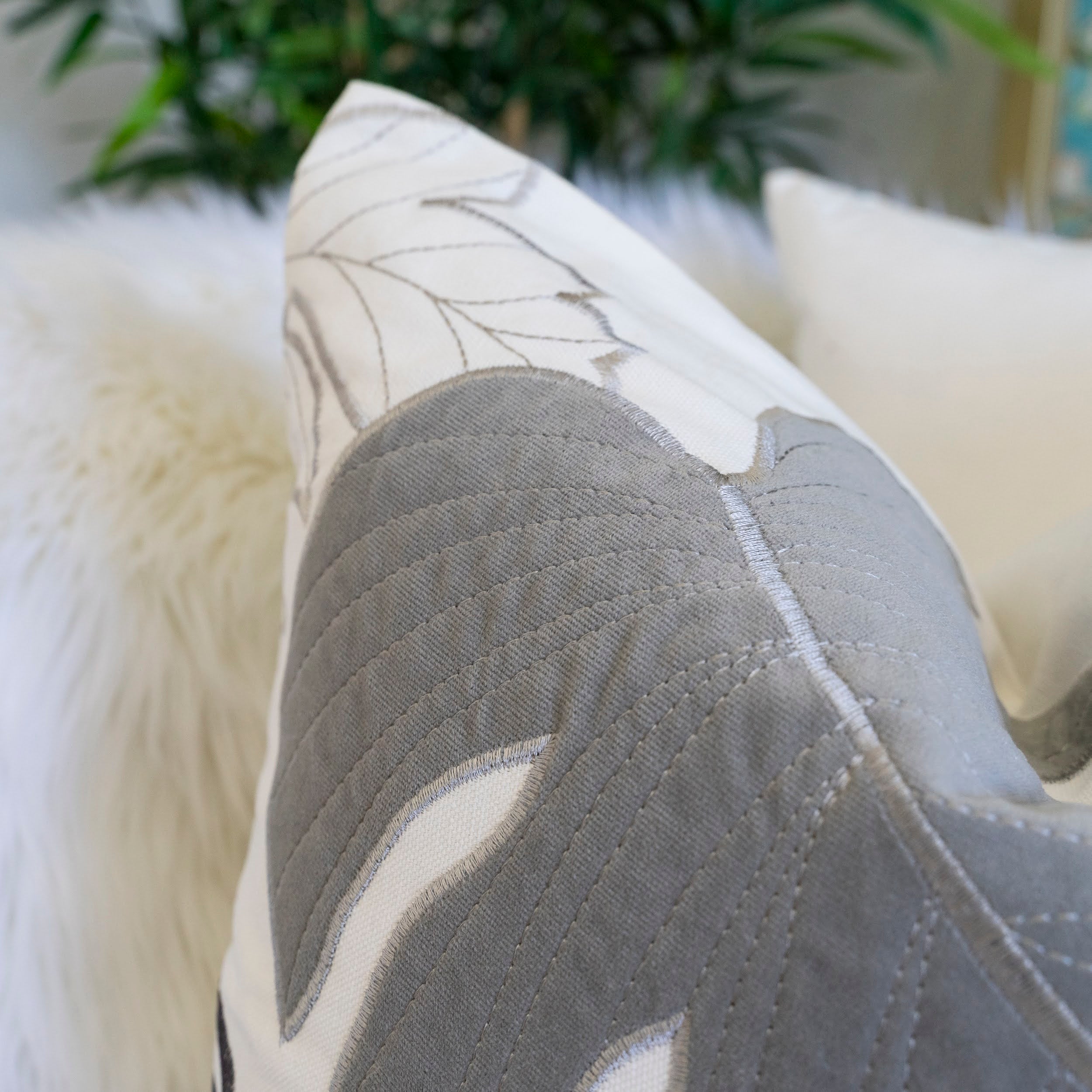 Monstera 20x20 Outdoor Throw Pillow