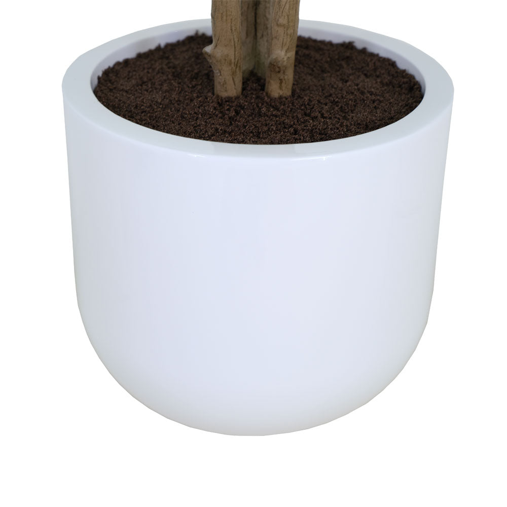 Faux Potted Eucalyptus Tree, 4 ft