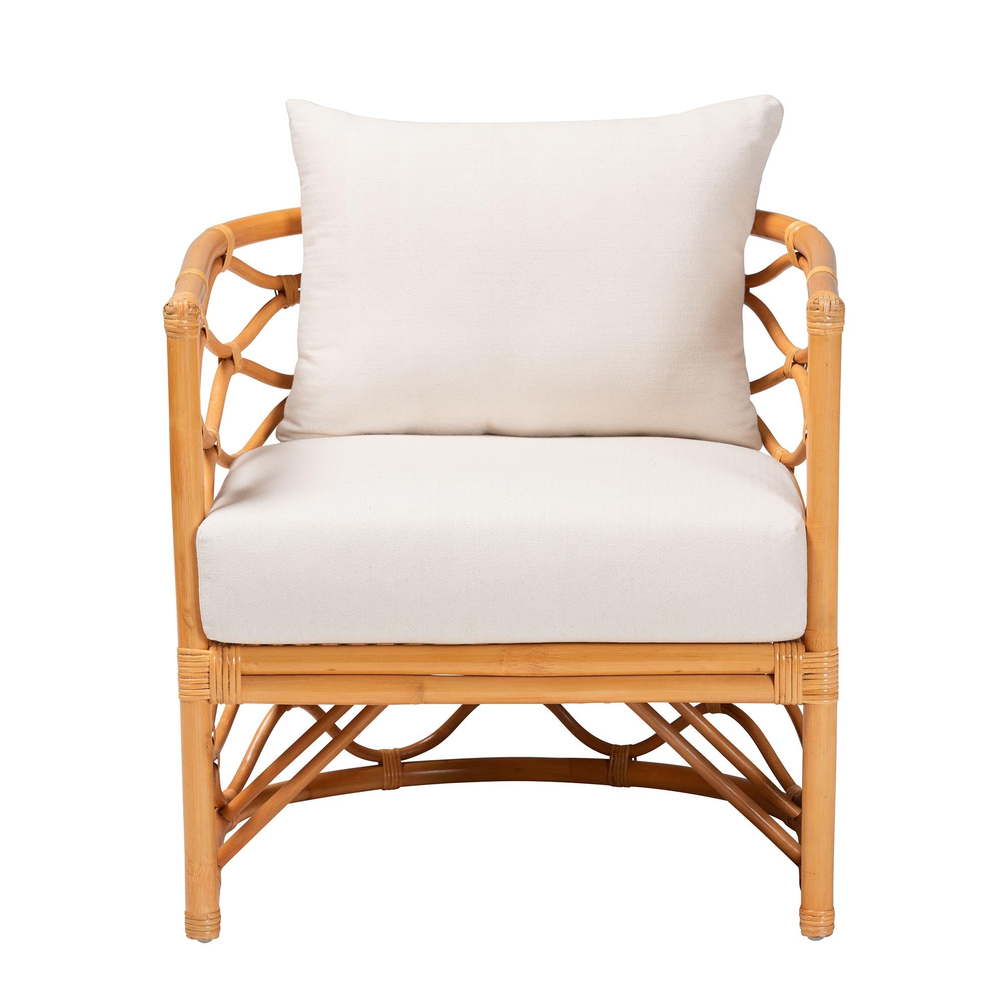 Franco Rattan Arm Chair