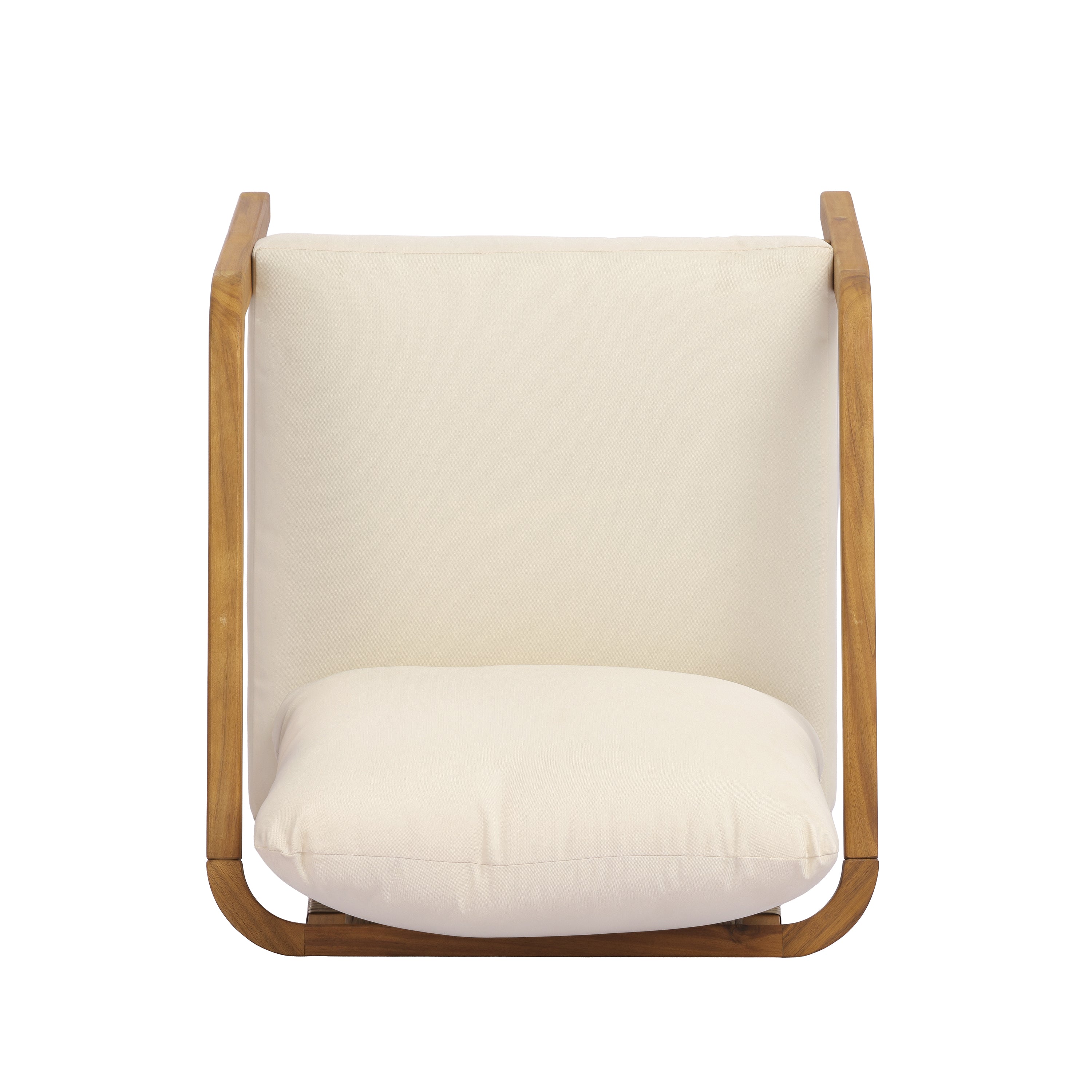 Carlile Acacia Wood Outdoor Patio Club Chair, Set of 2