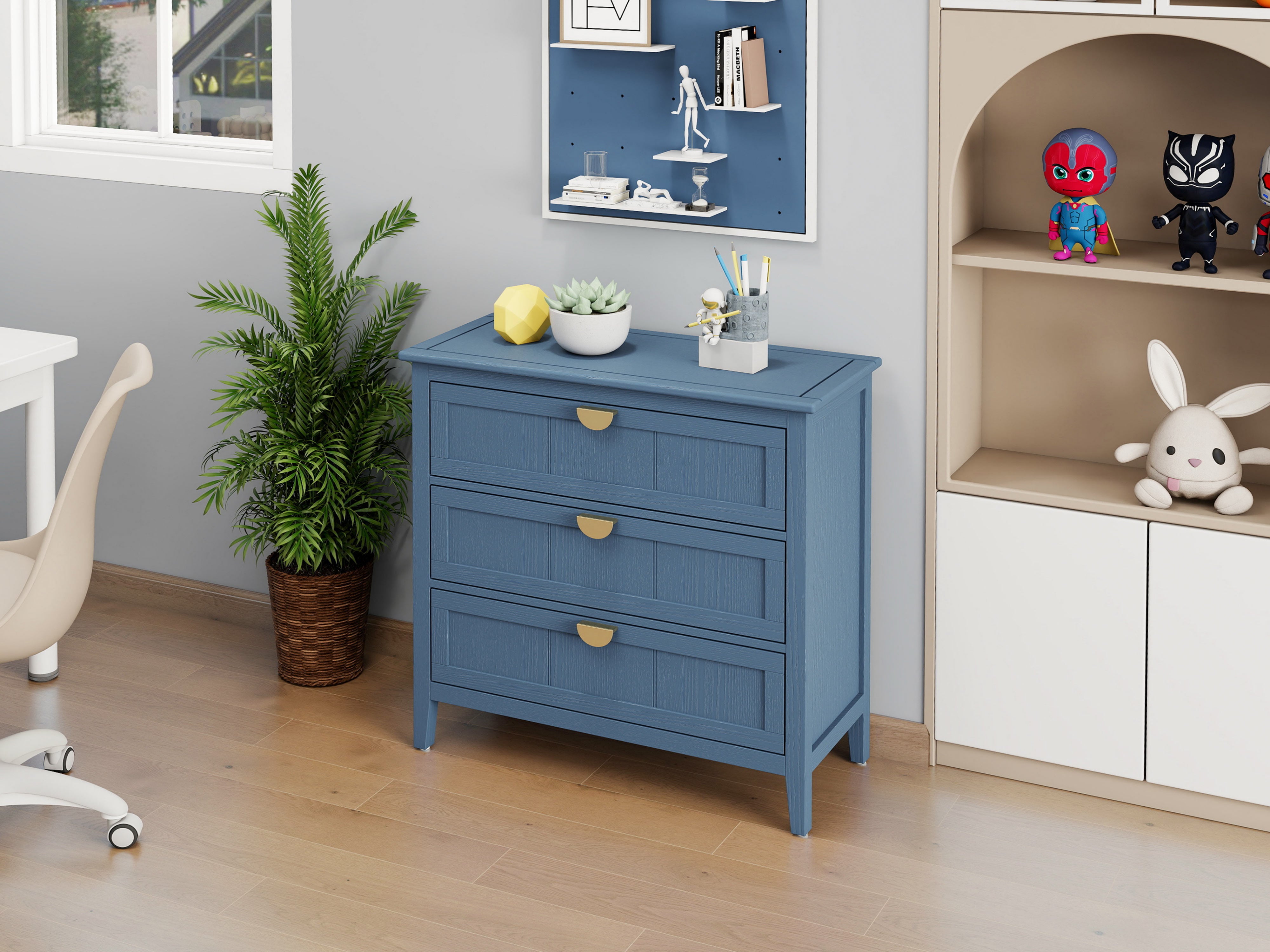 3-Drawer Chest