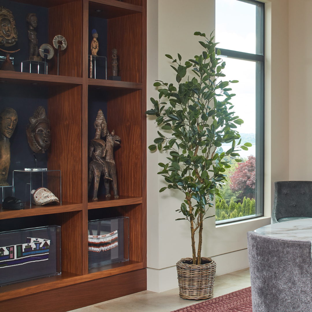 Faux Lemon Tree, 7 ft